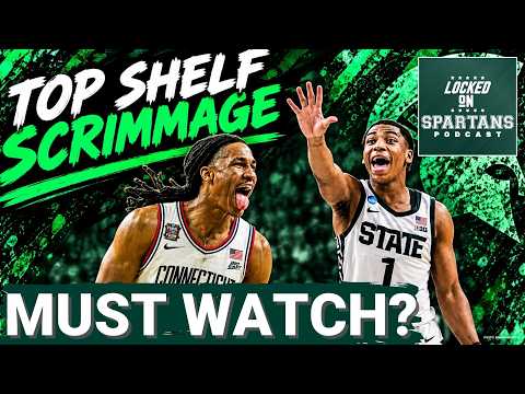 SWEET 16 REMATCH: Michigan State battles UConn as Jeremy Fears, Silas Demary CLASH in Top 10 matchup