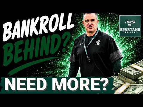 FALLING BEHIND: MSU football facing Big Ten Money GAP?; Carlos Medlock BUILT in a MSU basketball LAB