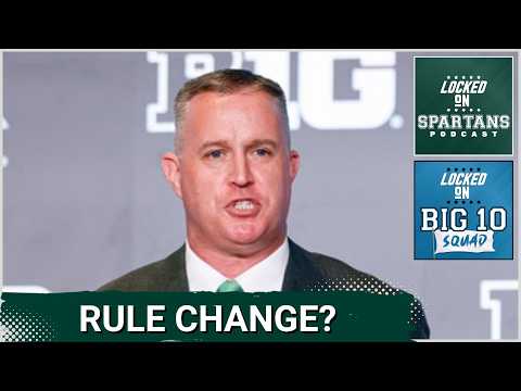 BIG 10 SQUAD: Big 10 BANS PROS | What this means for Michigan State