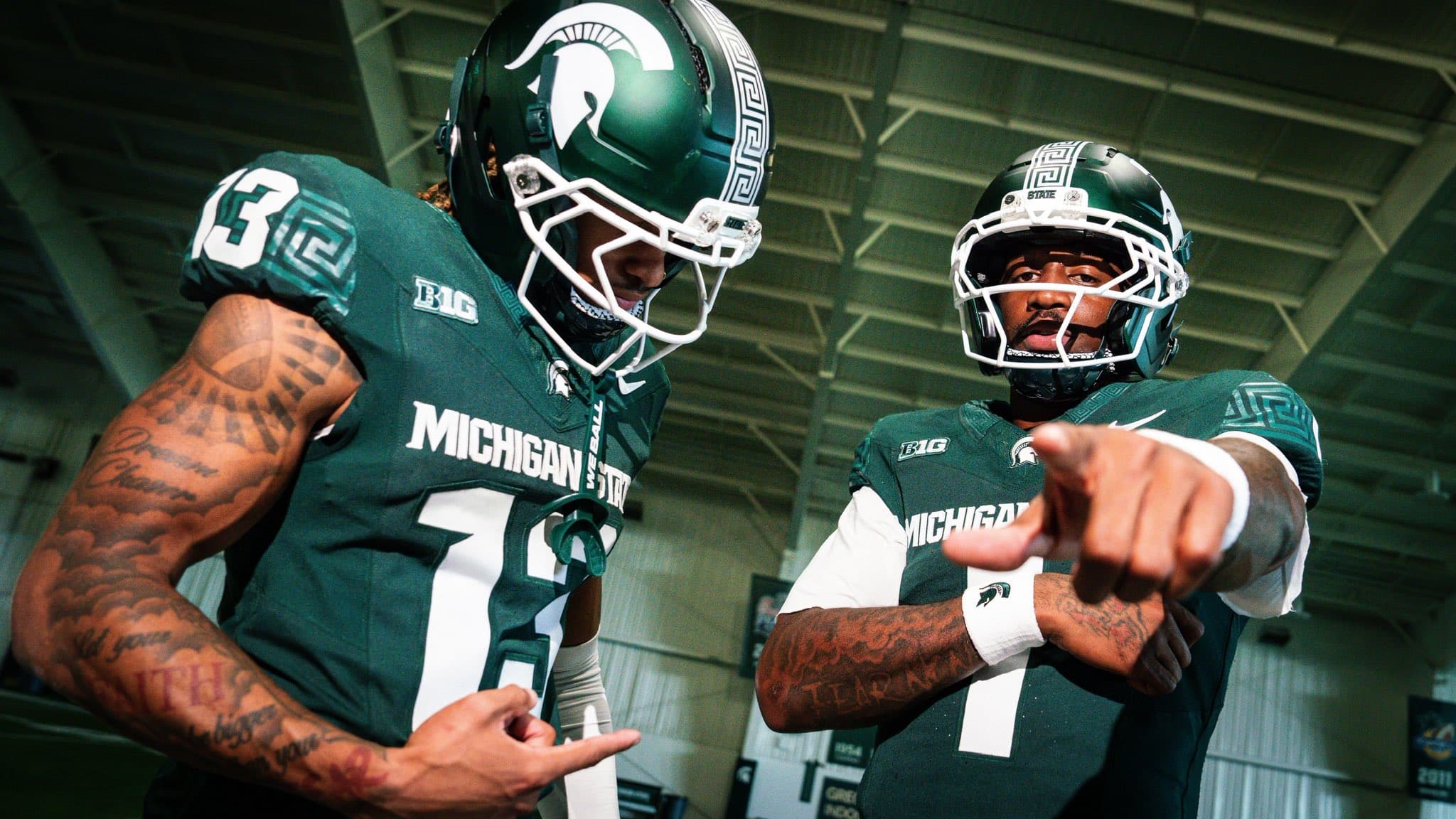 MSU Uniforms: It's all green for Youngstown State article image from Spartans Illustrated