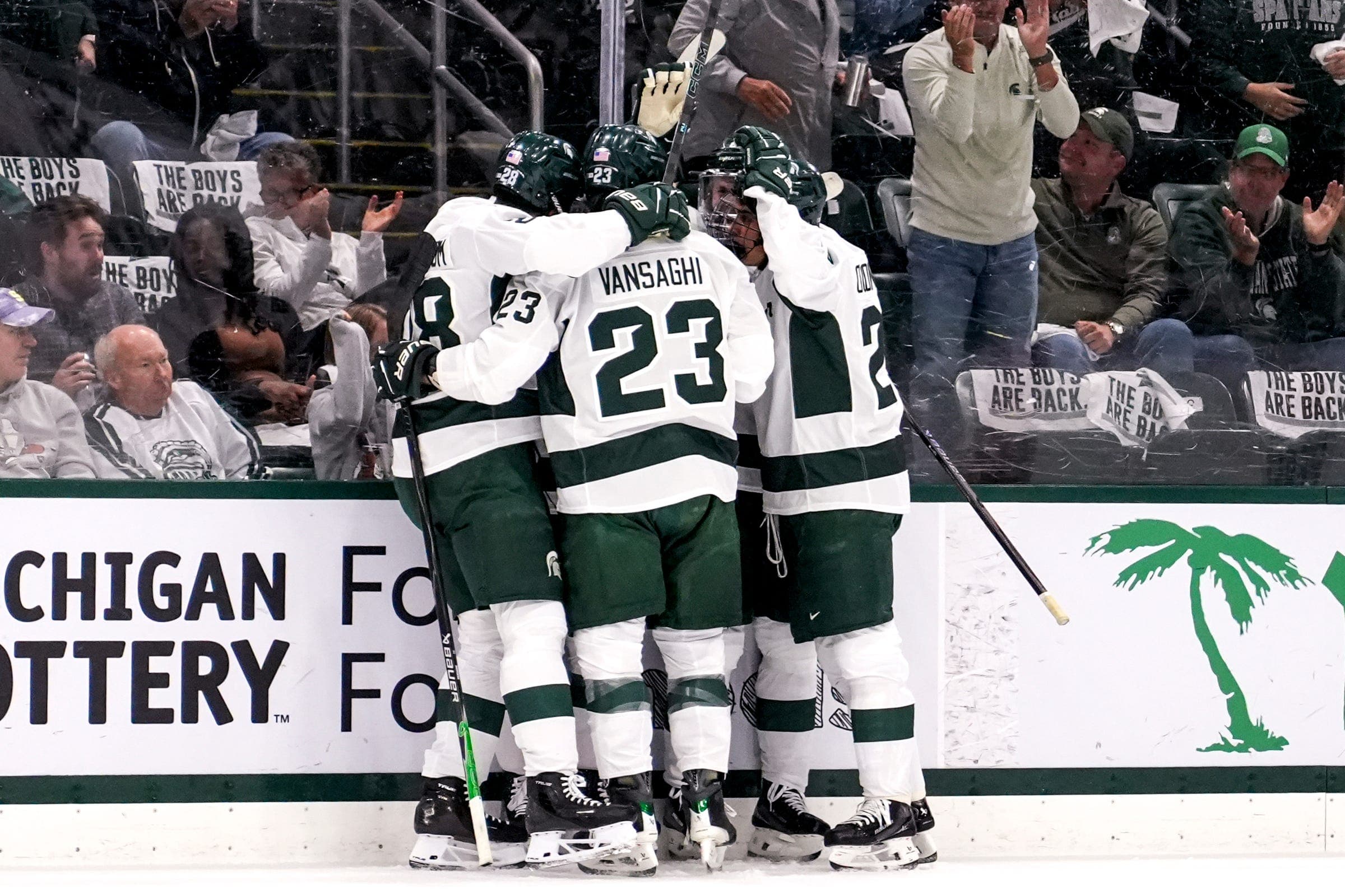 No.1 Spartan Hockey heads north for NMU throwback series