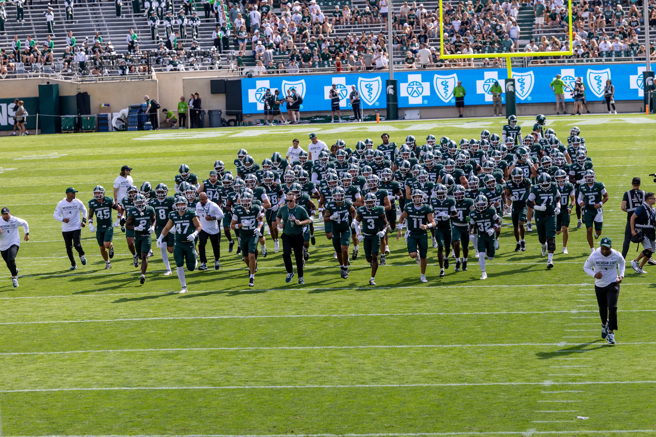 Recruit Reactions: Michigan State hosts first group of game-day visitors during 35-7 win over Eastern Michigan article image about Pat Fitzgerald