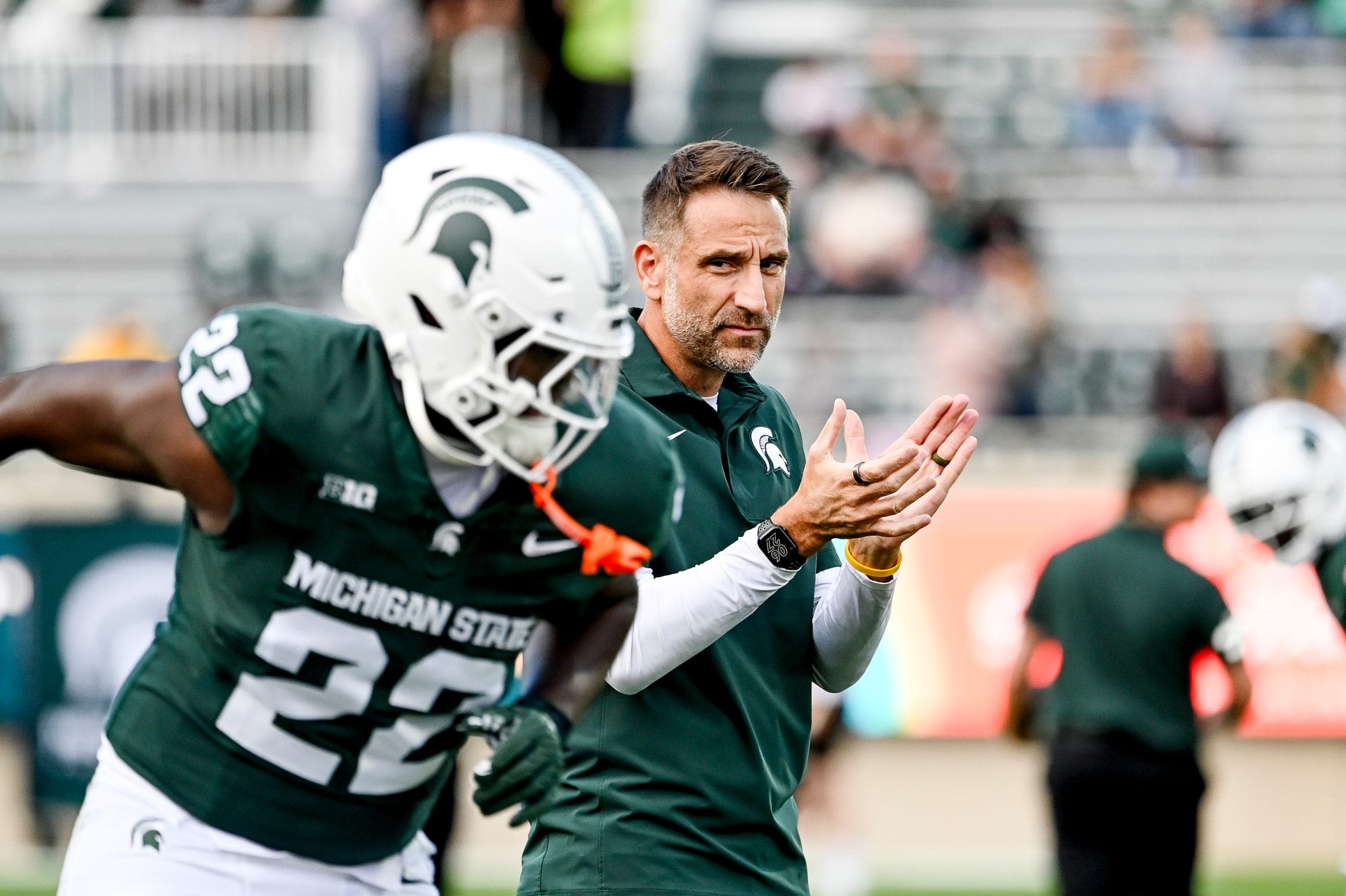 MSU DC Joe Rossi tells his unit that 'belief is critical in everything you do' article image from Spartans Illustrated