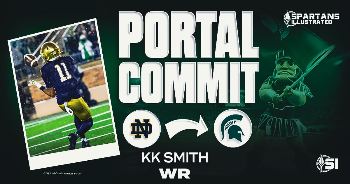 Michigan State gets a commitment from Notre Dame wide receiver KK Smith
