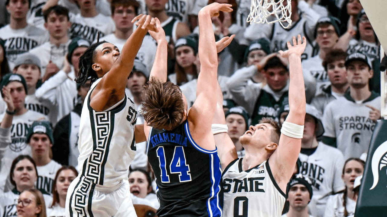 A Punch Back, Not a Setback: Inside the locker room after MSU’s loss to Duke