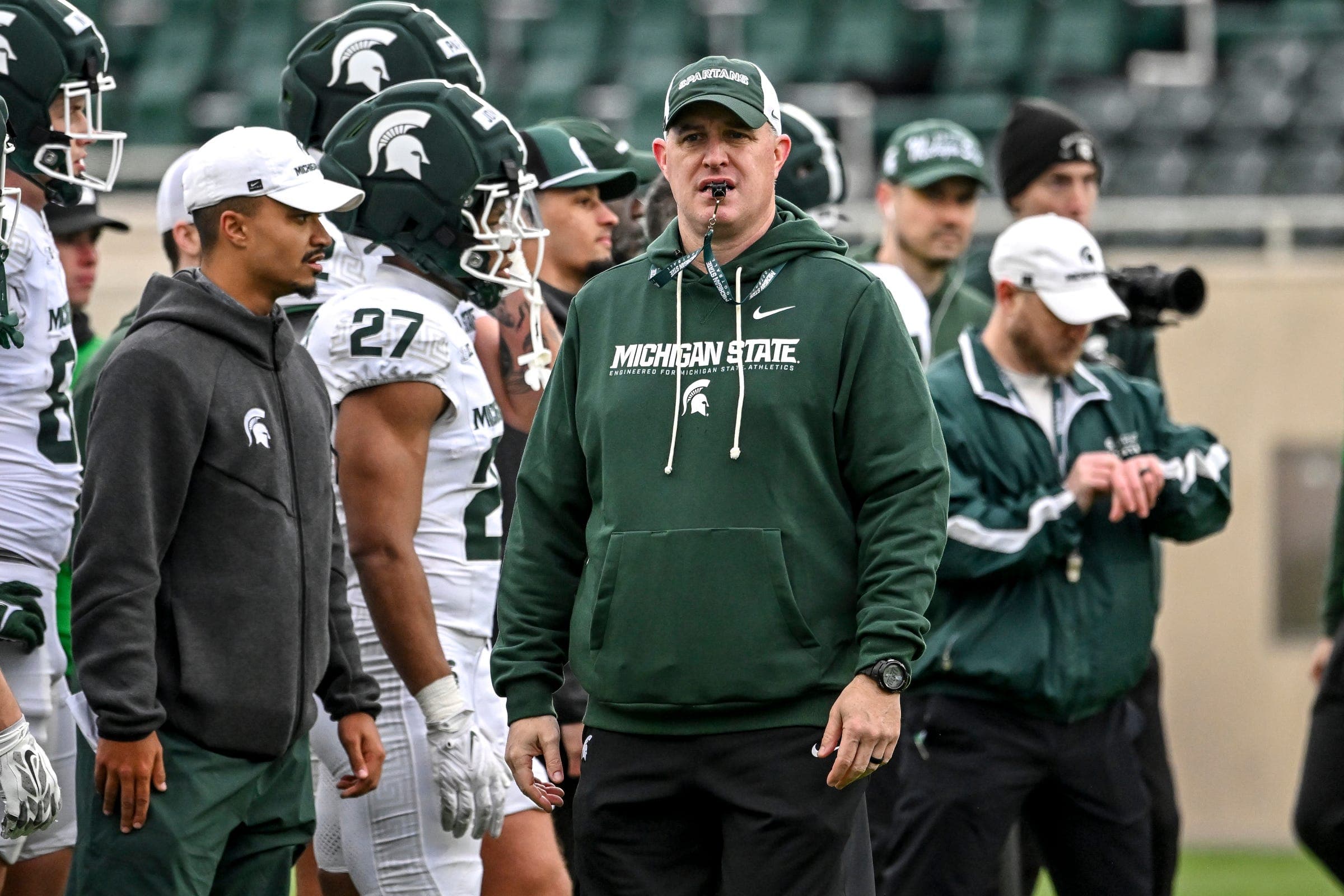 THE RUNDOWN: Fitzgerald explains MSU’s portal philosophy, reveals staff-building details, and more