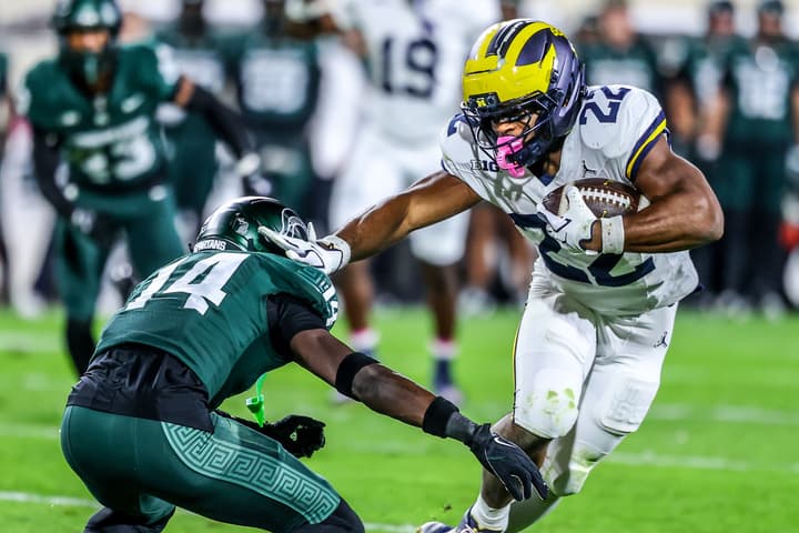 PFF Grades for Michigan State's Loss to Michigan article image about Michigan wolverines