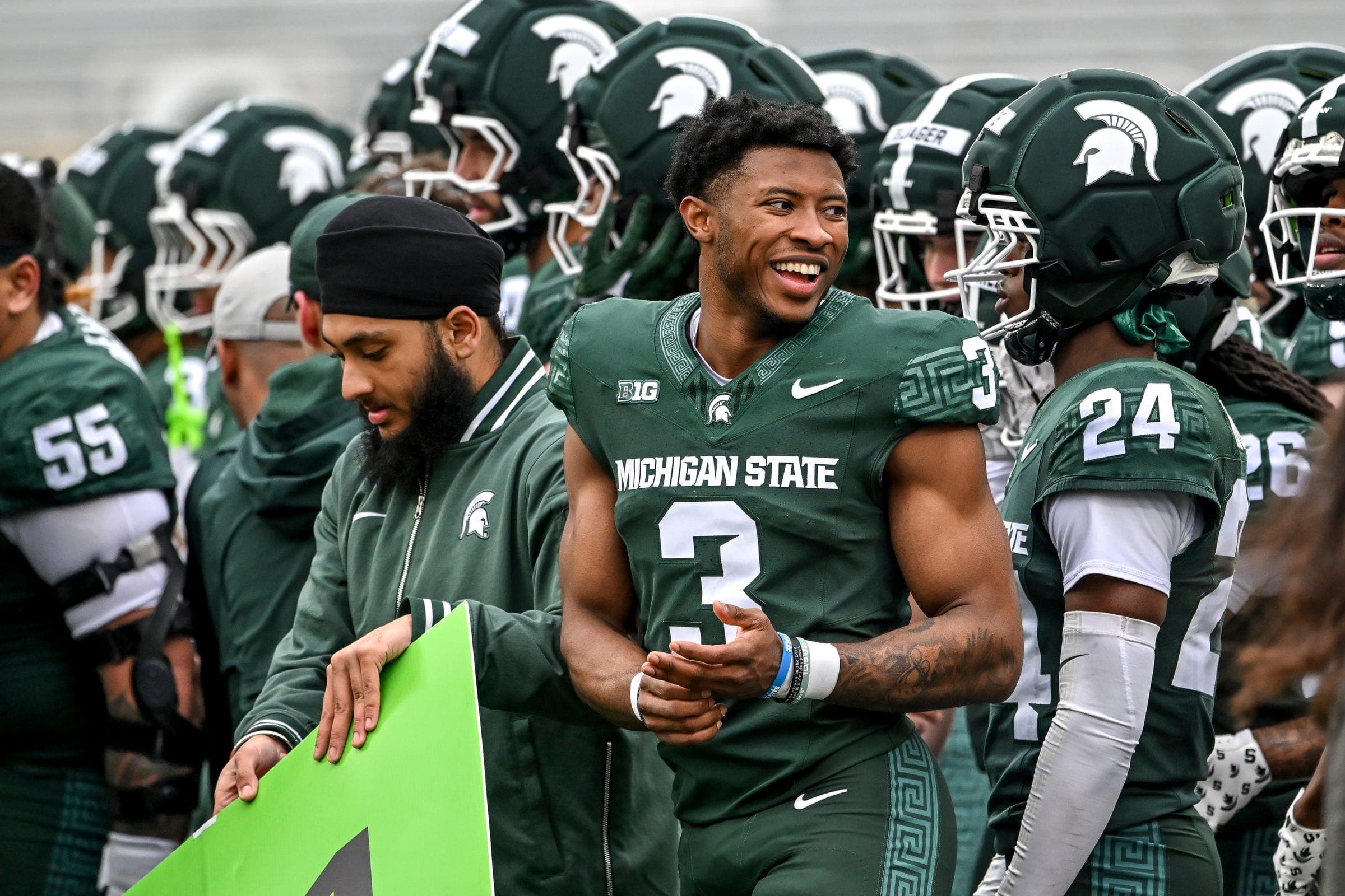Michigan State CB Tre Bell is not taking his final year of college for granted