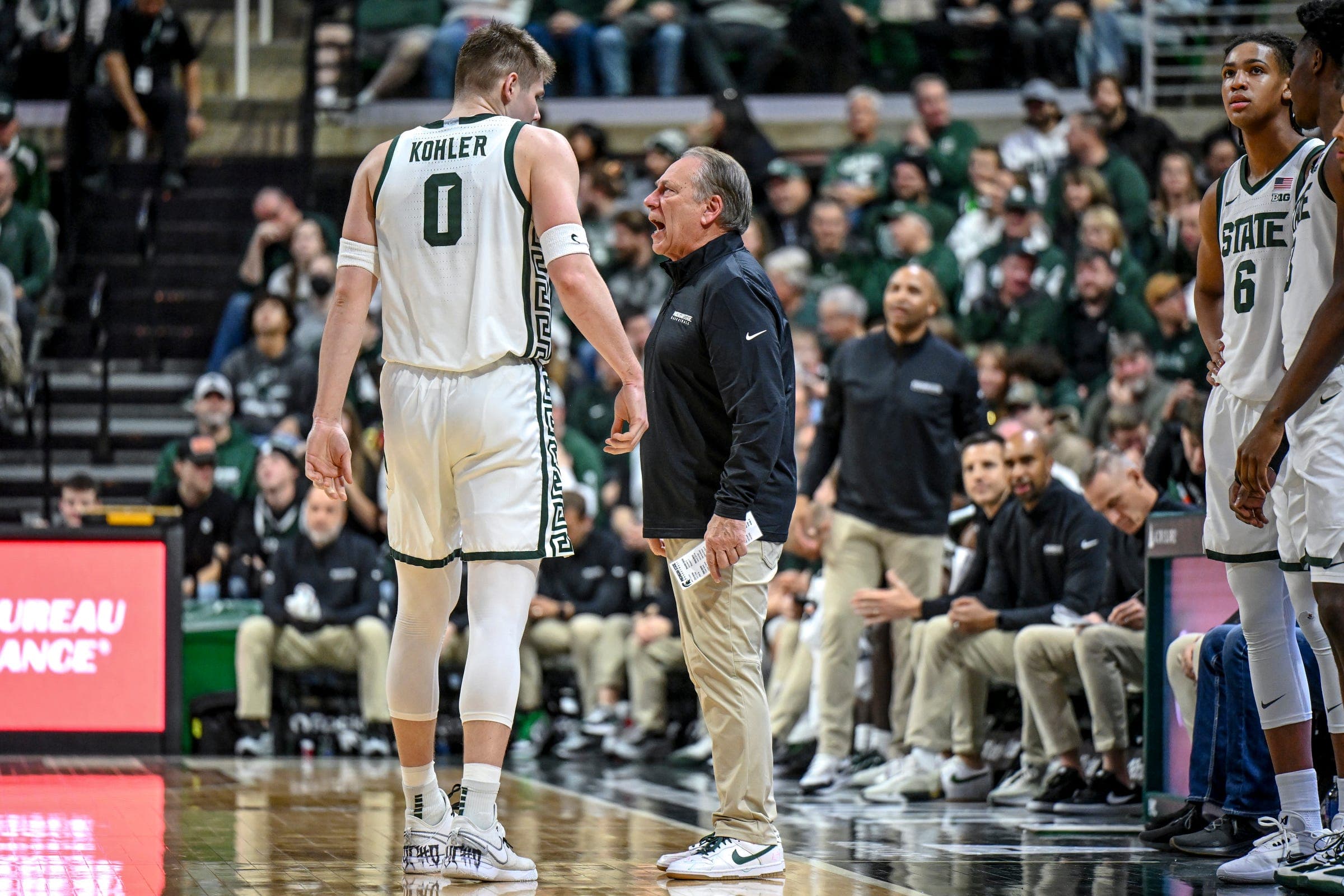 Tom Izzo is not satisfied with merely winning games — he has his sights set on much higher goals article image about Michigan State