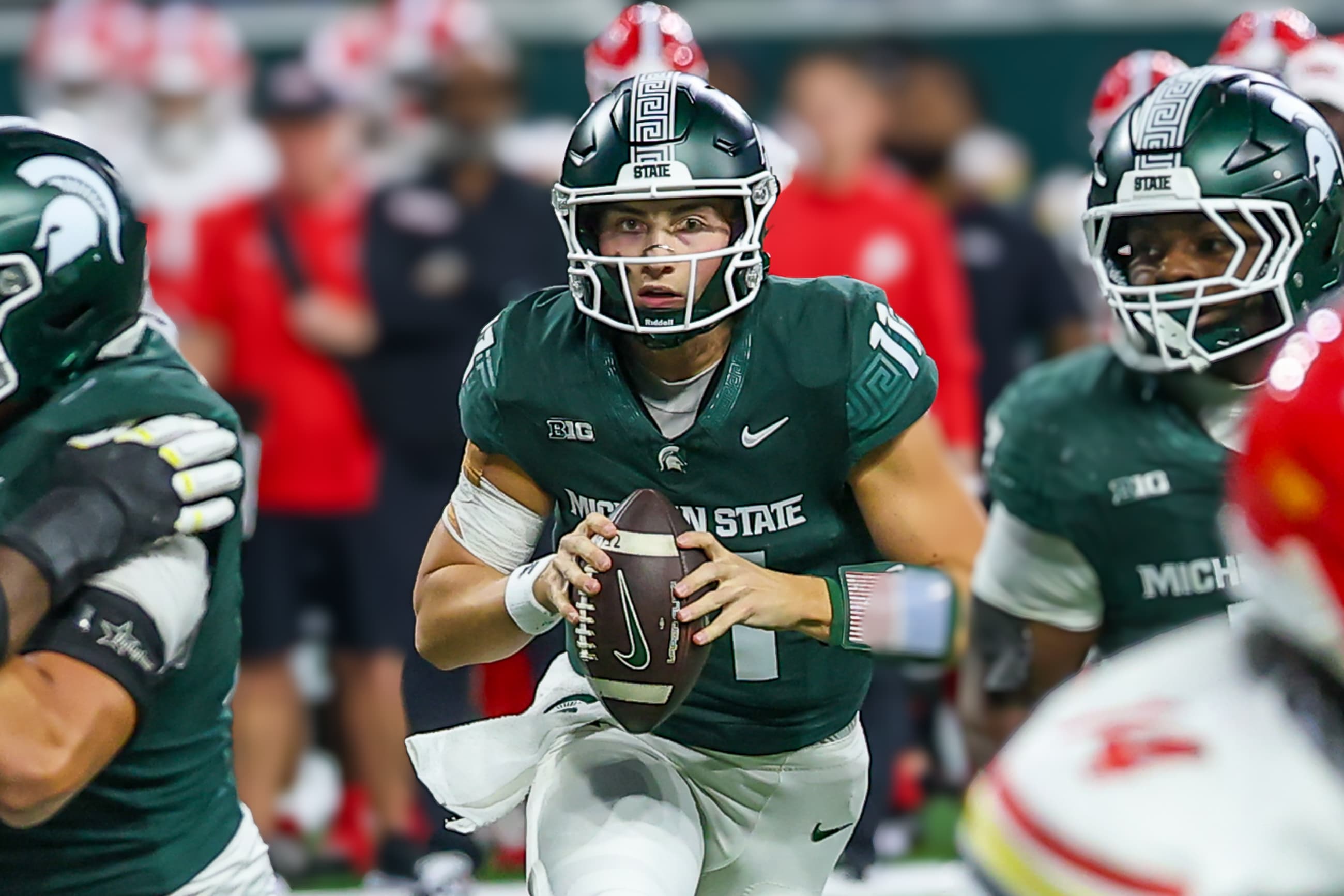 After a challenging year, Michigan State showed some 'durability' in its 38-28 win over Maryland article image about Alante Brown
