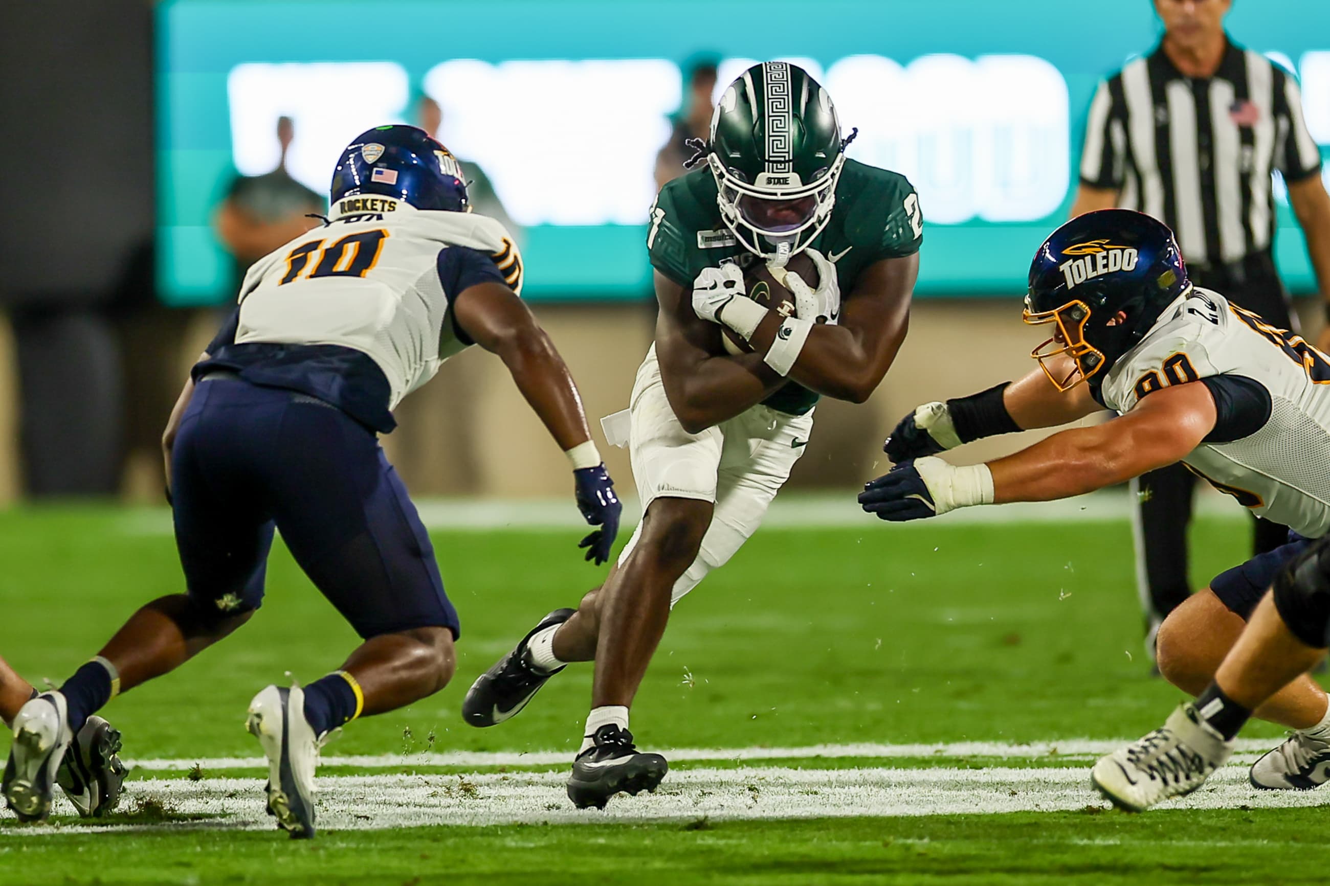 Michigan State hangs on against Toledo, 30-20, for the win article image from Spartans Illustrated