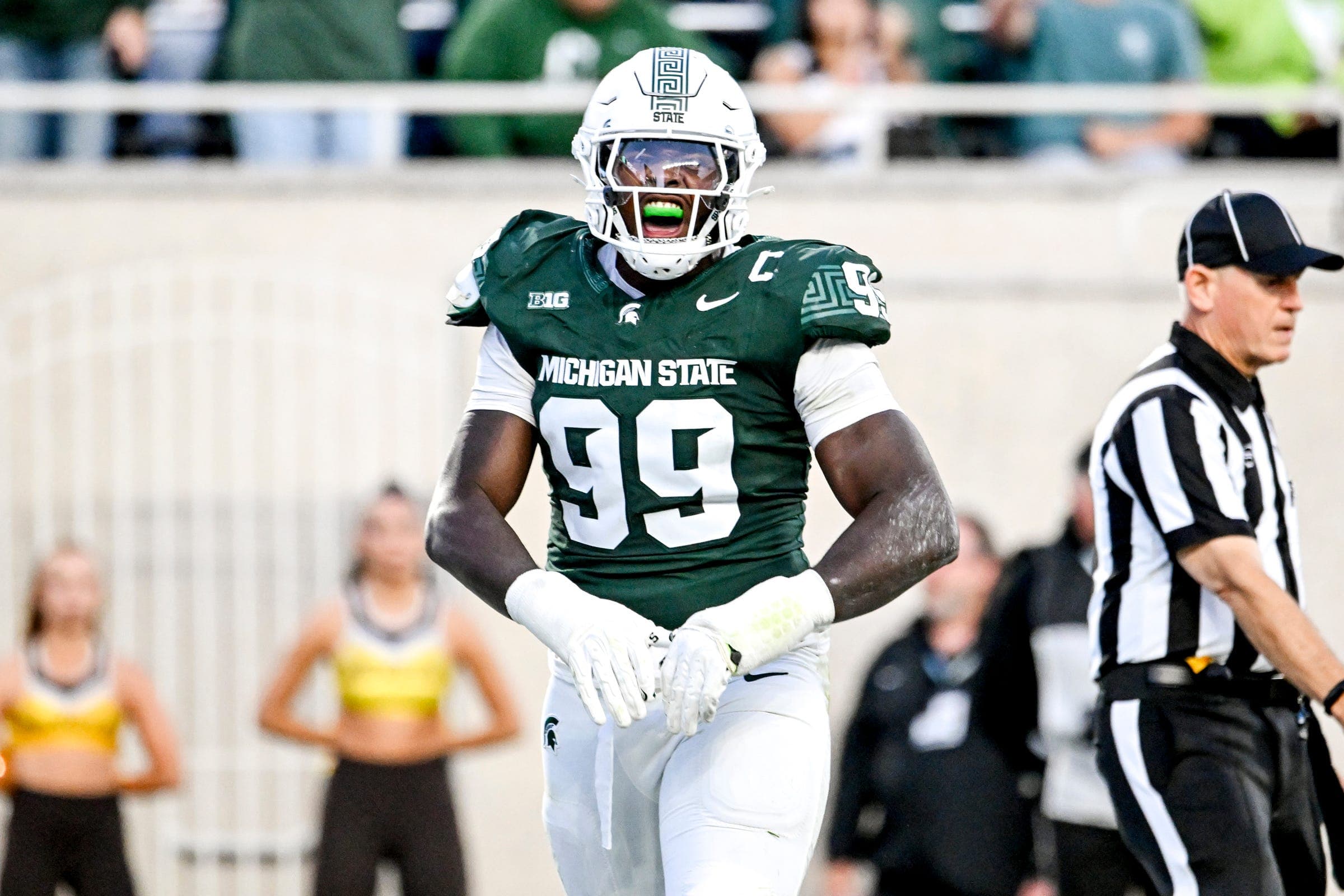 Michigan State DL Quindarius Dunnigan knows the importance of accountability as the Spartans open Big Ten play article image from Spartans Illustrated