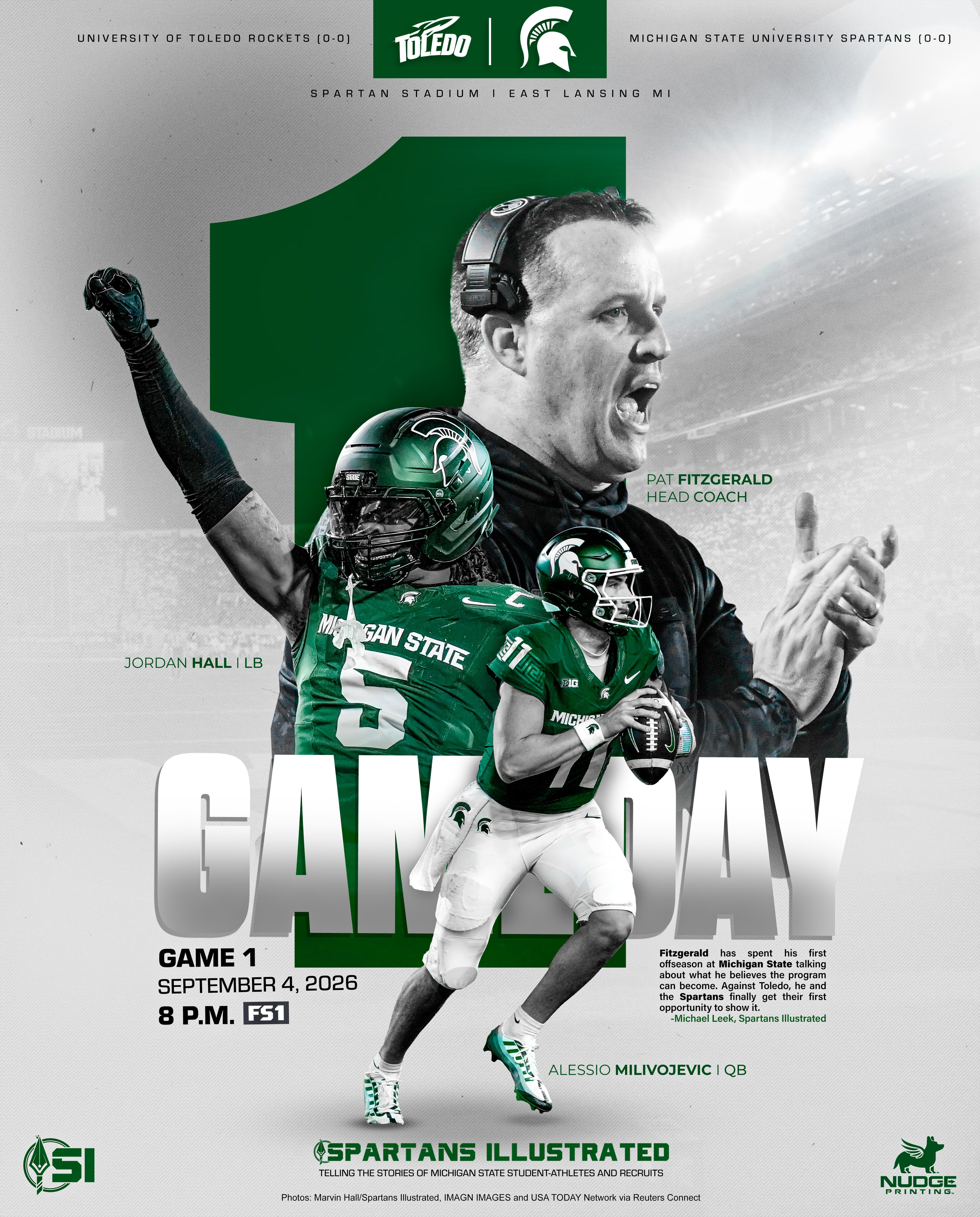 Preview: Michigan State vs Toledo at Spartan Stadium article image from Spartans Illustrated