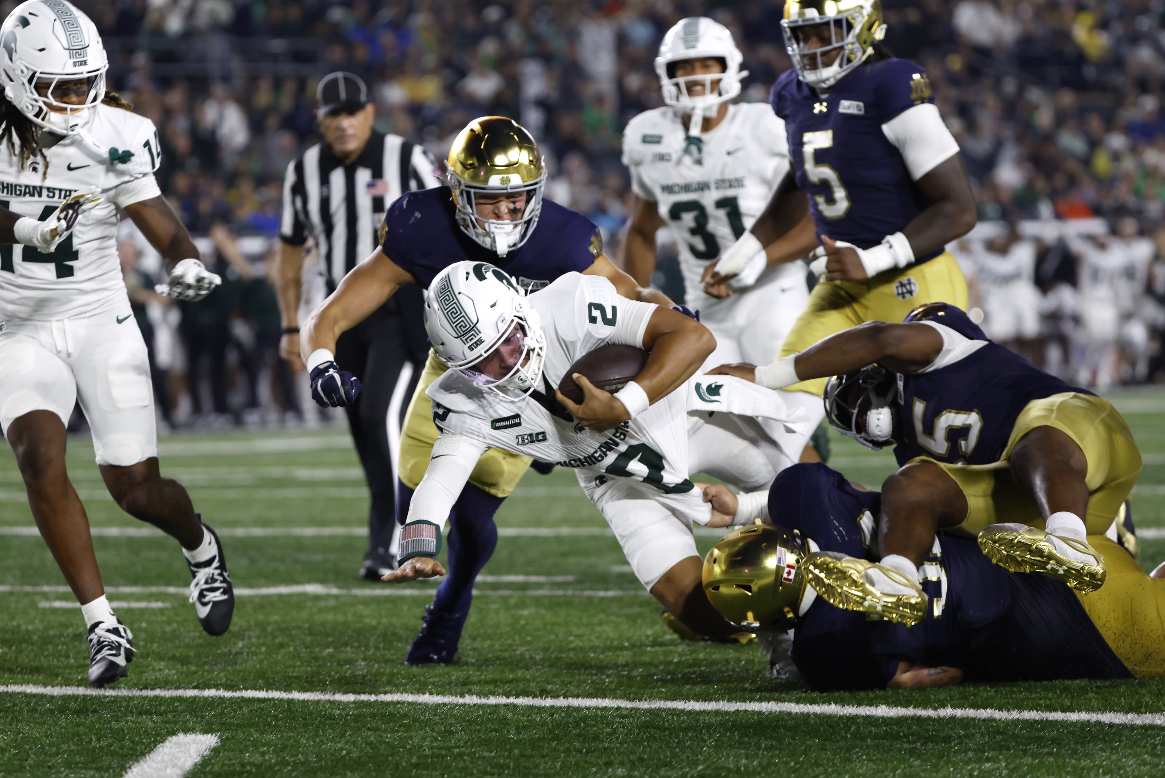 MSU answered adversity at Notre Dame but never reclaimed control  article image from Spartans Illustrated