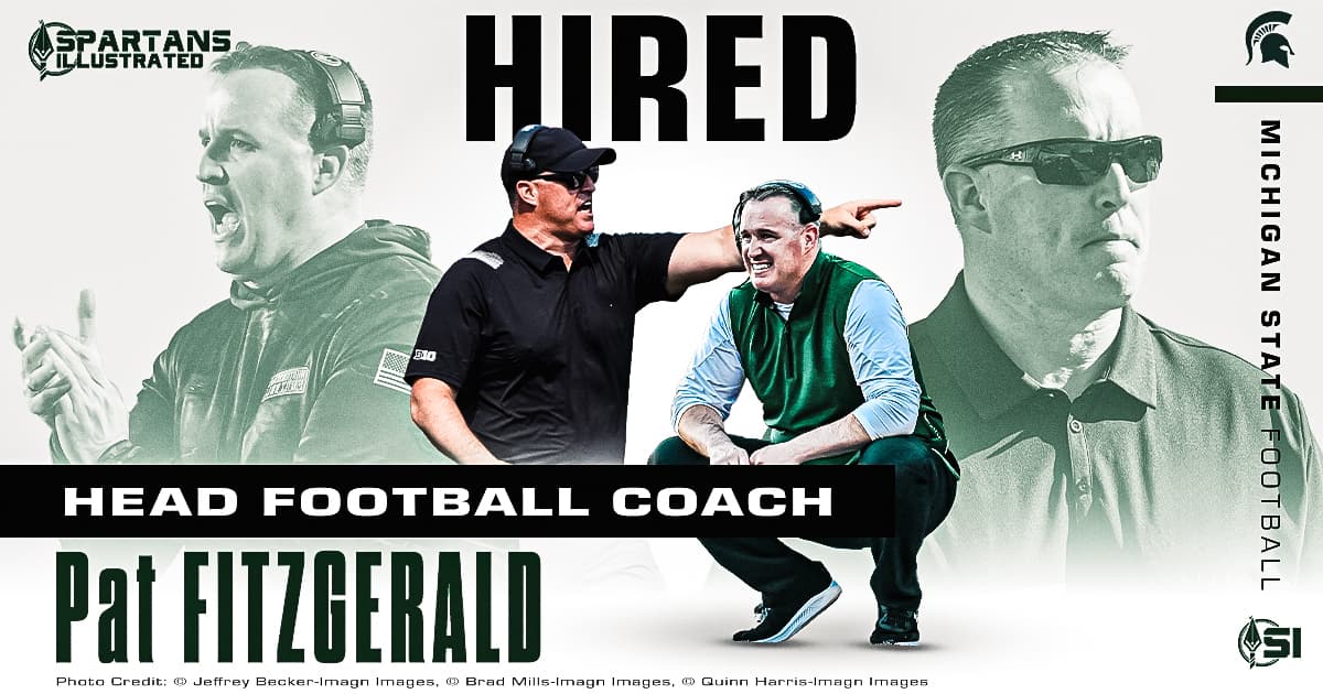 Michigan State Football officially hires Pat Fitzgerald as its 27th head coach article image about Jonathan Smith