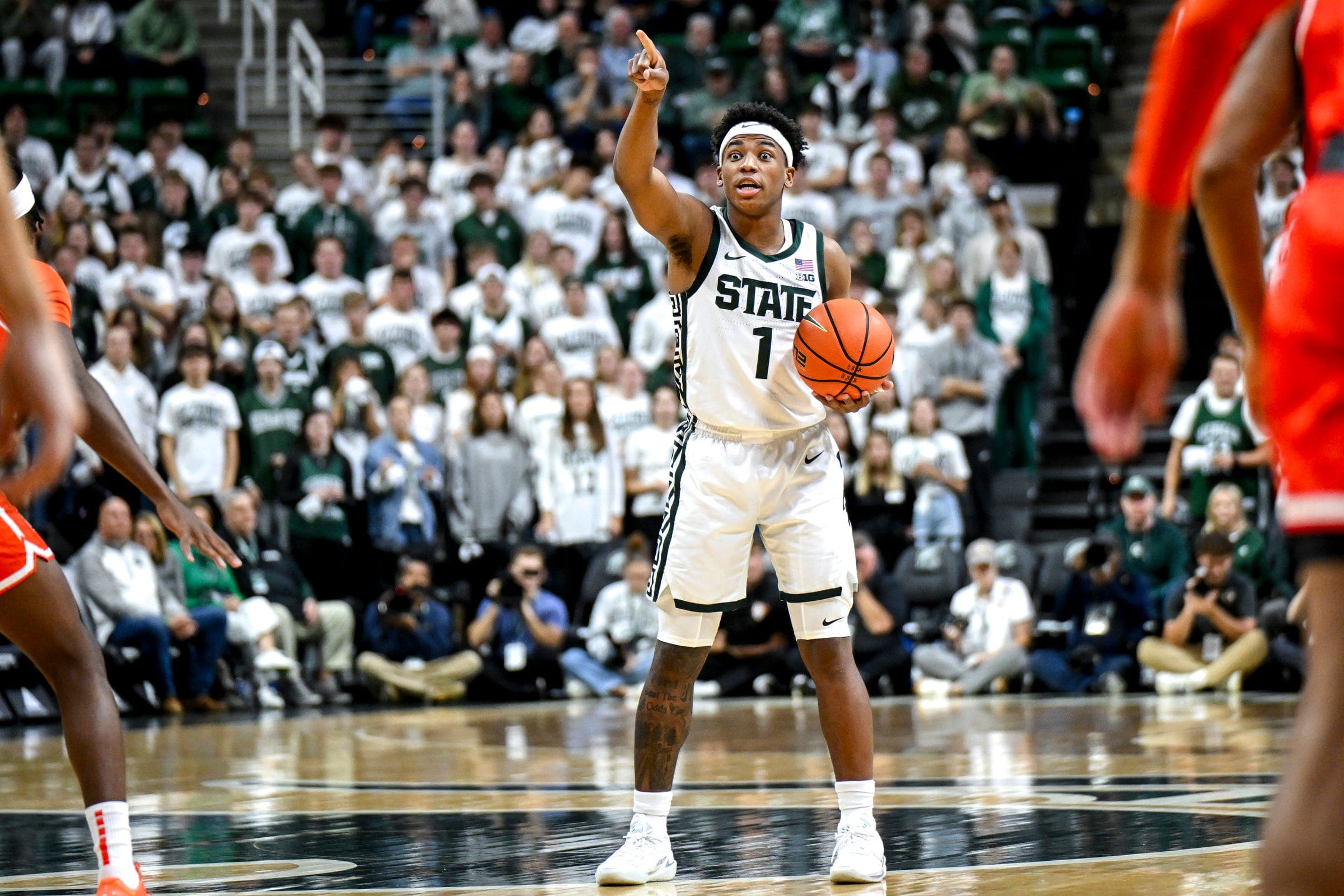 Michigan State Men's Basketball series against Tennessee