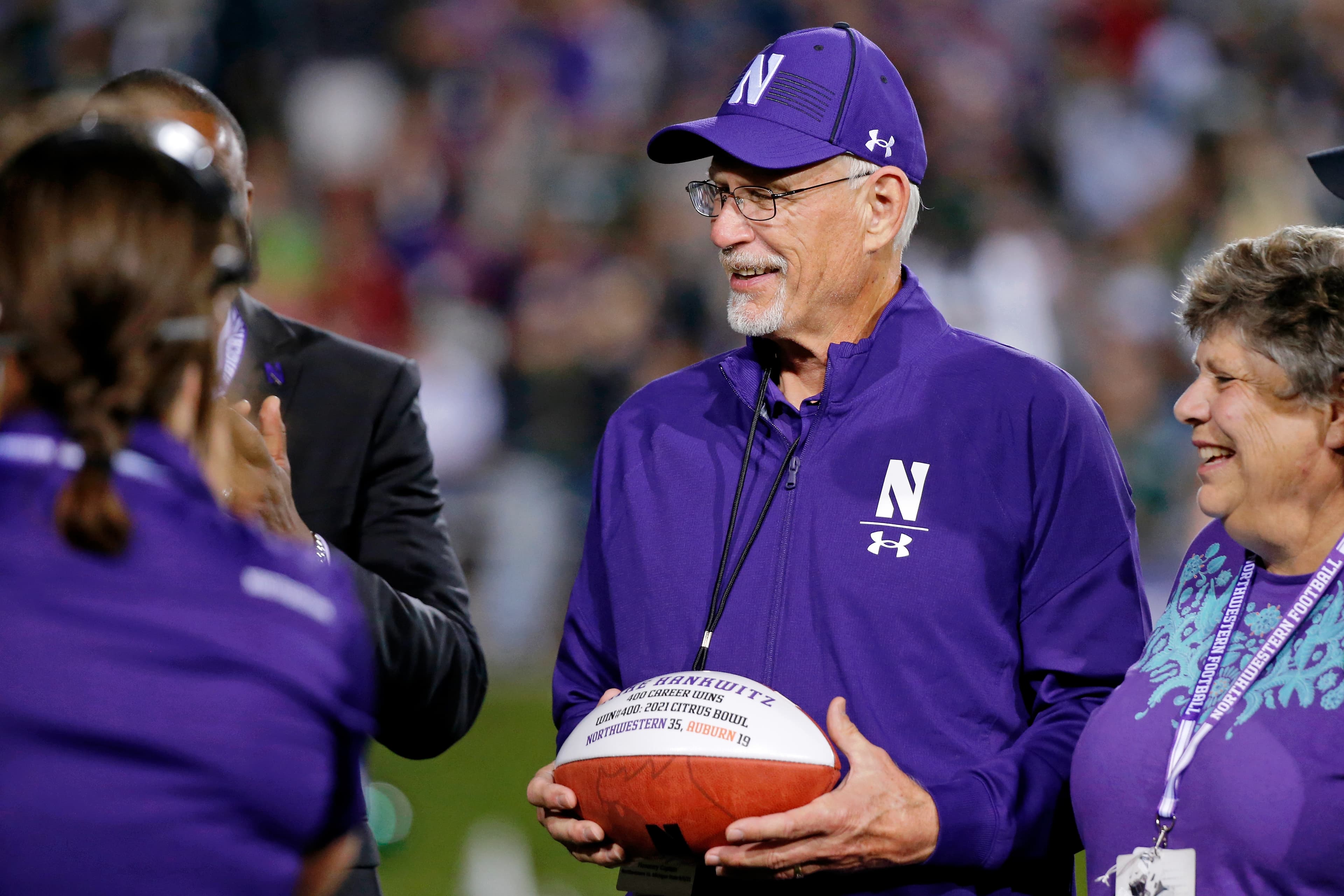 Why Pat Fitzgerald called Mike Hankwitz as his Michigan State debut approached