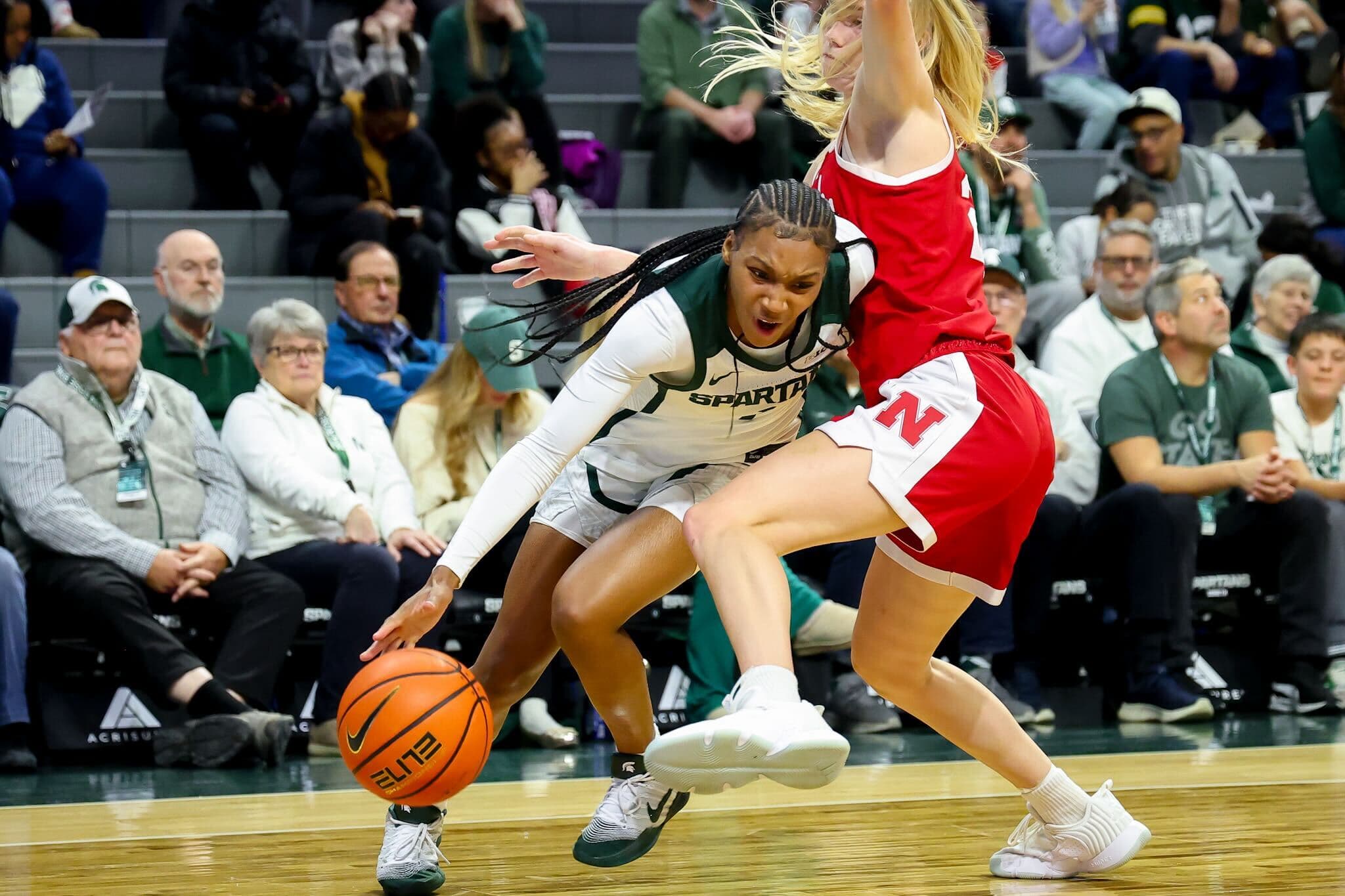 Another Test, Another Answer: Spartan Women's Basketball Outlast Nebraska at Breslin