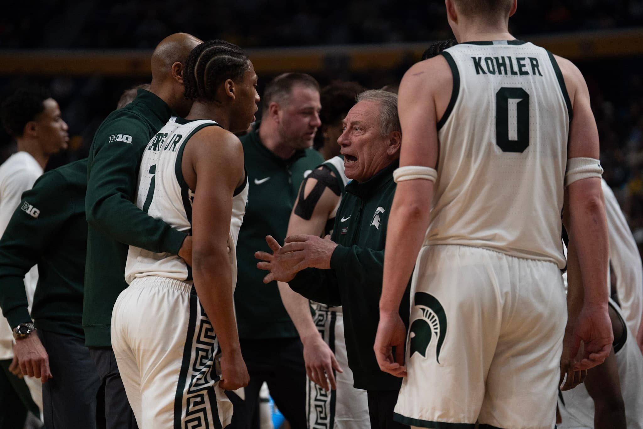Behind the scenes in Buffalo with Tom Izzo after MSU punched its Sweet Sixteen ticket article image from Spartans Illustrated
