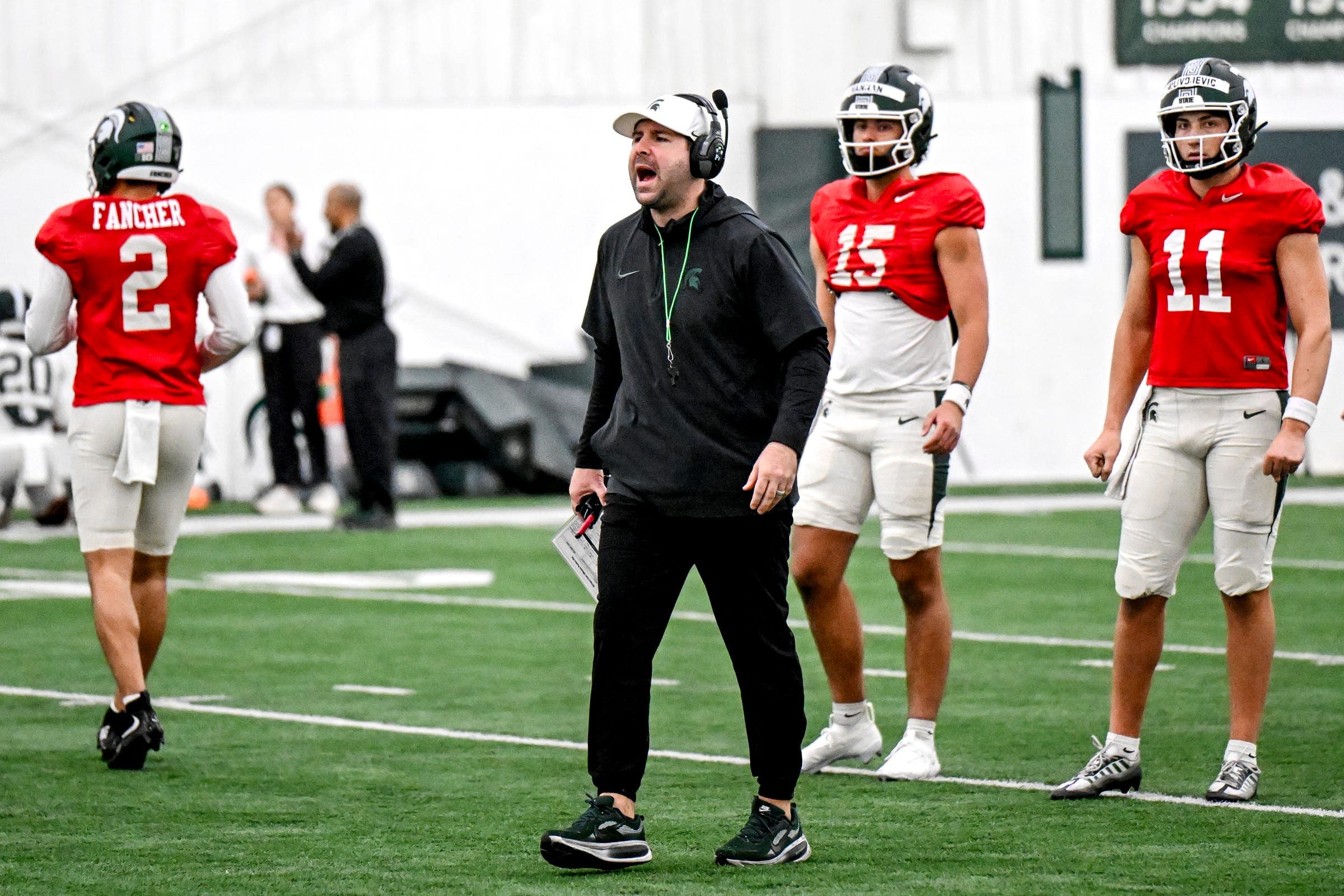 Michigan State offensive coordinator Nick Sheridan reveals philosophy and discusses journey to East Lansing