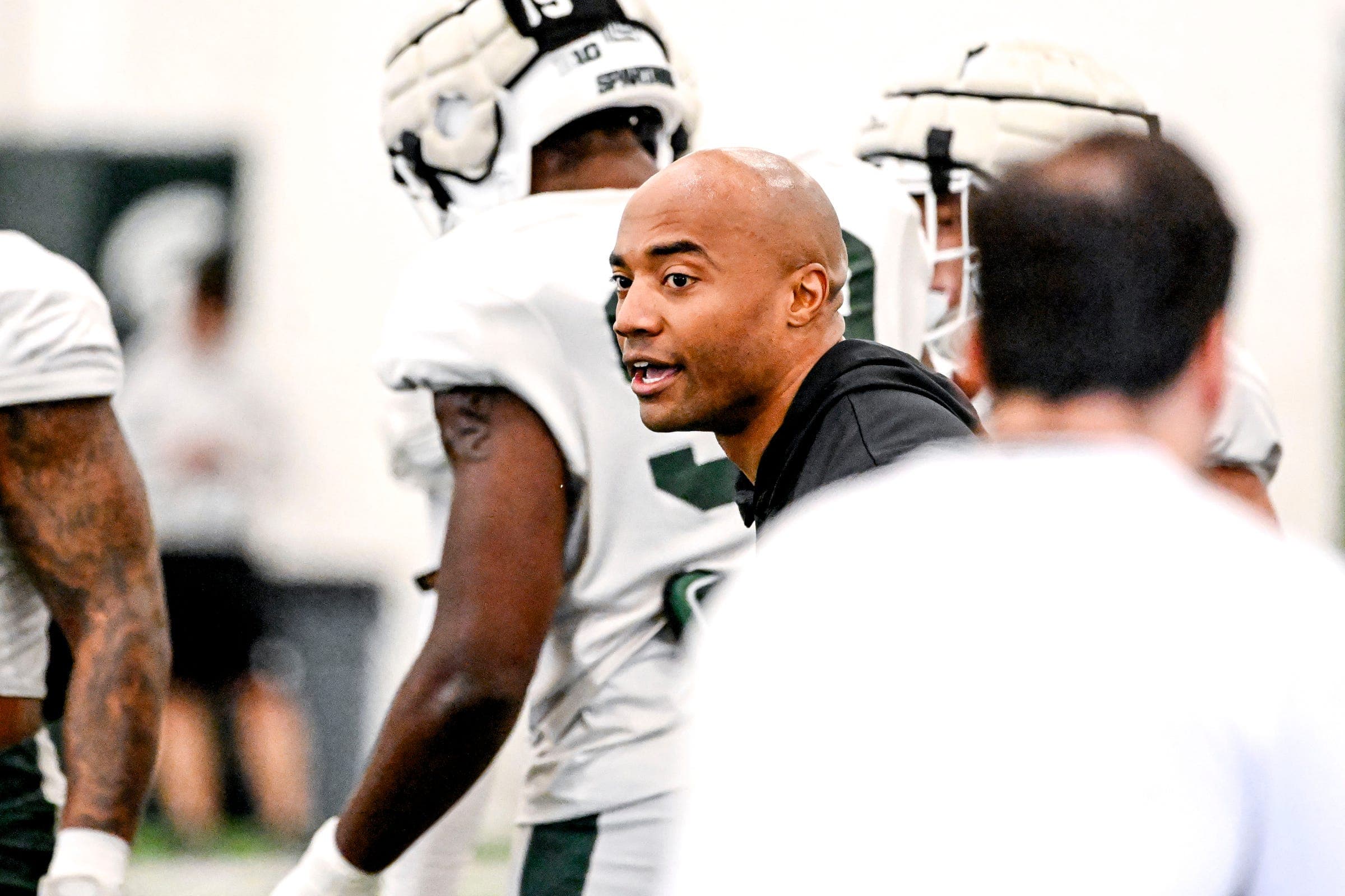 MSU safeties coach James Adams excited for opportunity with new roster and staff article image from Spartans Illustrated