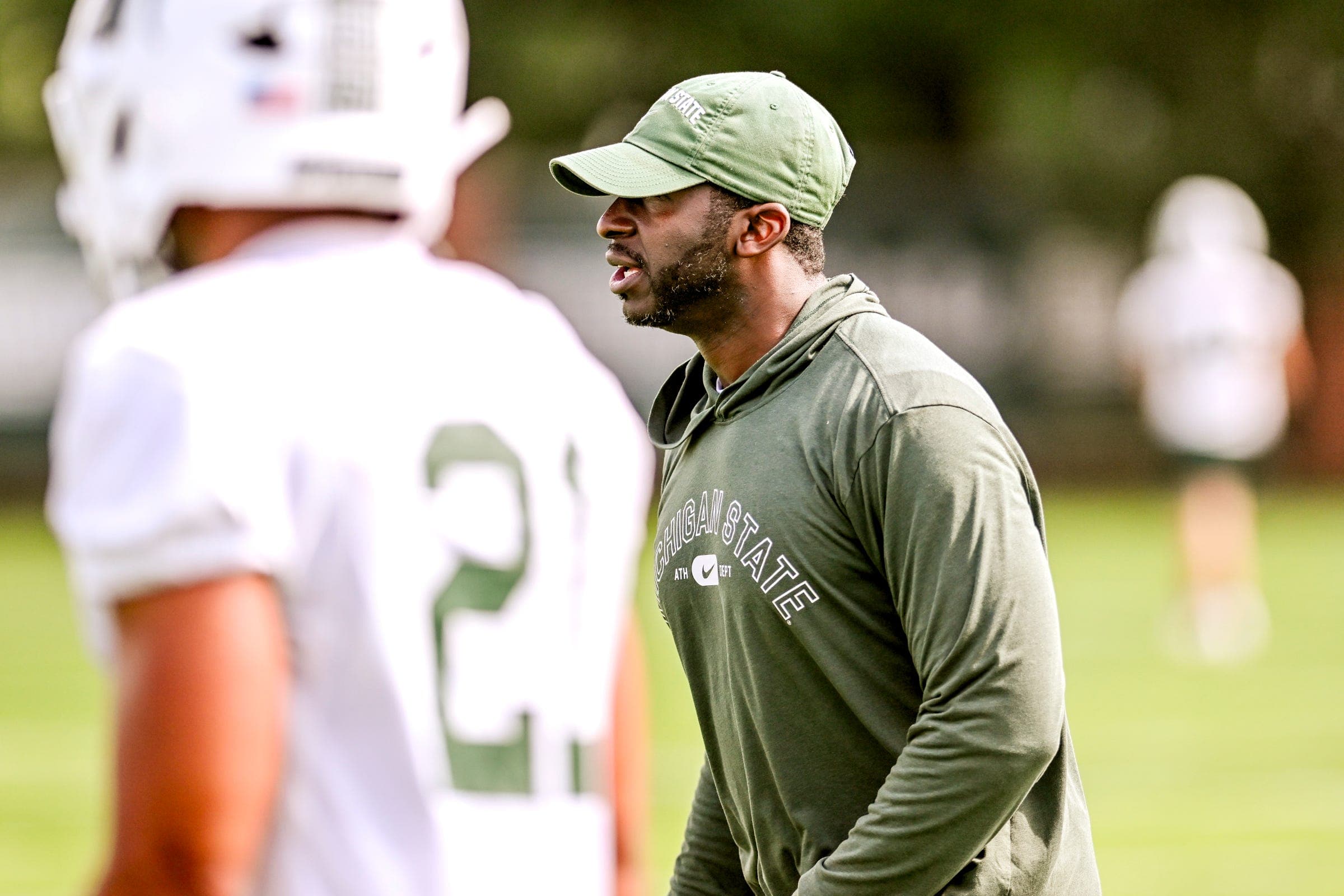 Michigan State preaching perseverance amid football team struggles article image about blue adams