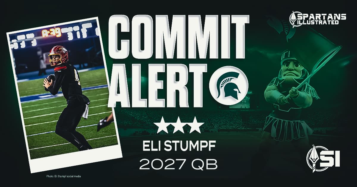 Ohio 2027 three-star QB Eli Stumpf commits to Michigan State article image about John McNulty