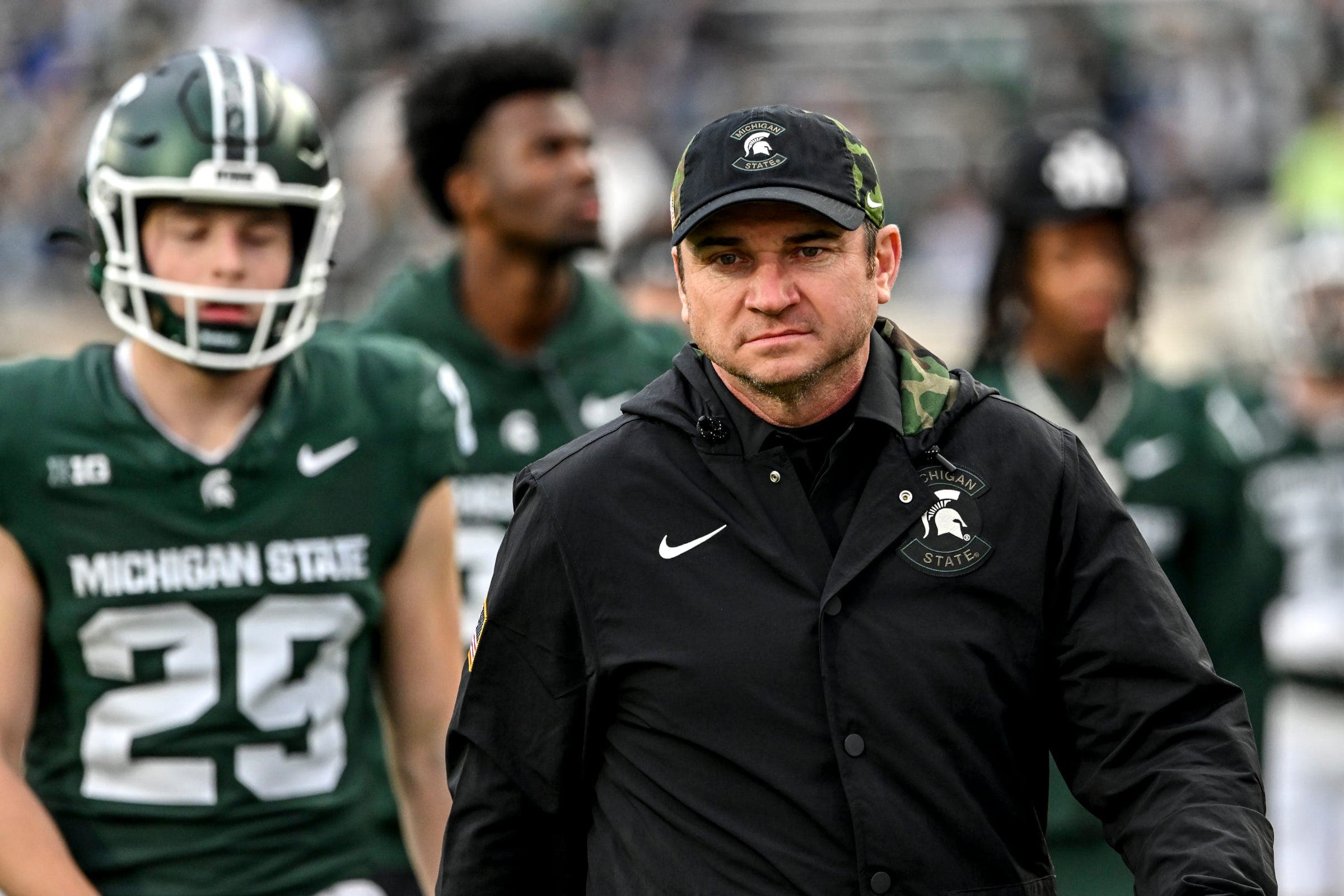 The latest from Jonathan Smith: Quarterbacks, future eligibility for seniors, Penn State loss and more article image about Aidan Chiles