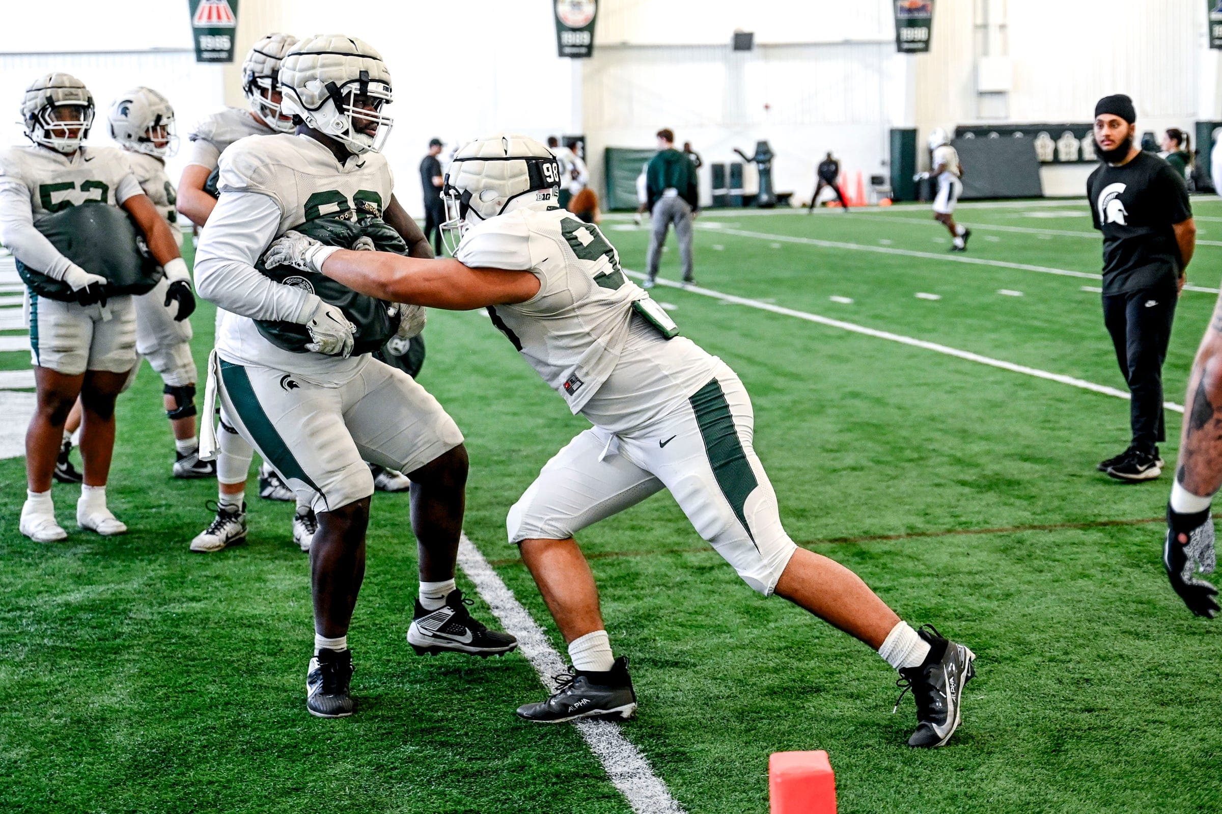 Michigan State DT Derrick Simmons looking to make an impact in year two