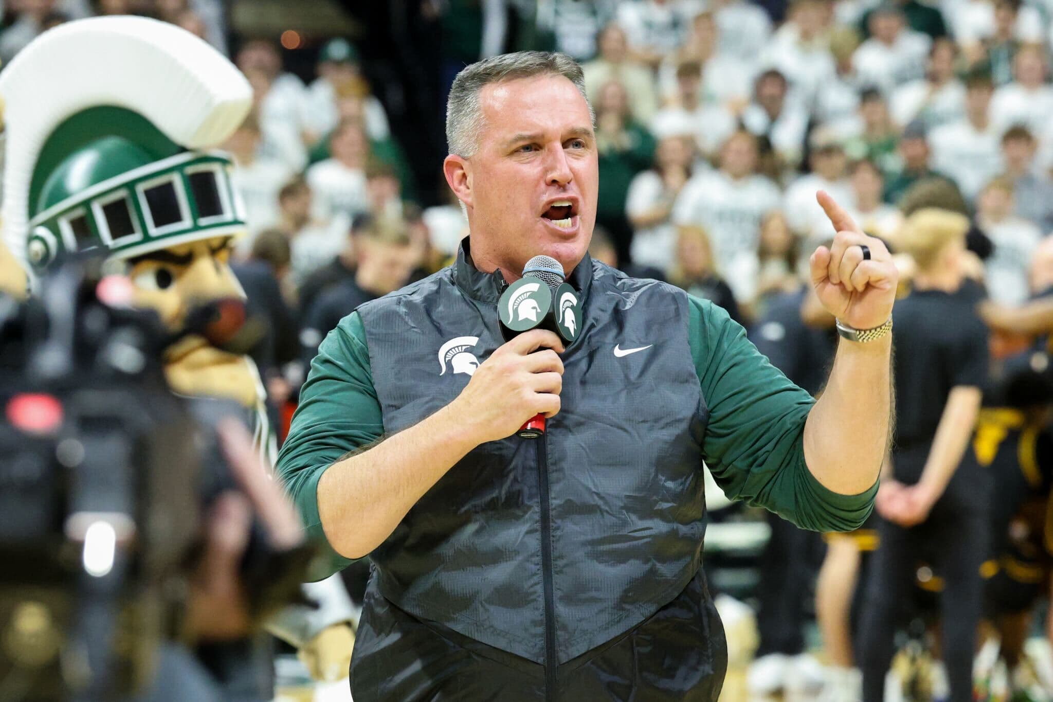 “He’s back”: Inside Pat Fitzgerald’s powerful first day at Michigan State article image about Michigan State Football