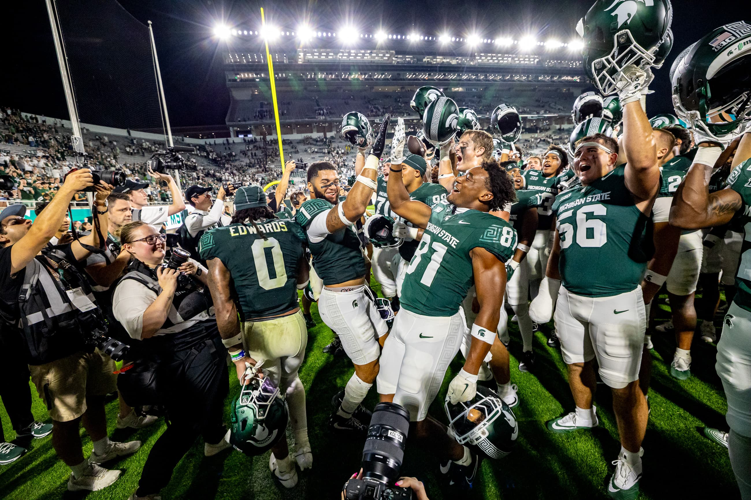 ANALYSIS: MSU showed reasons for optimism despite its red-zone struggles article image about Michigan State Football