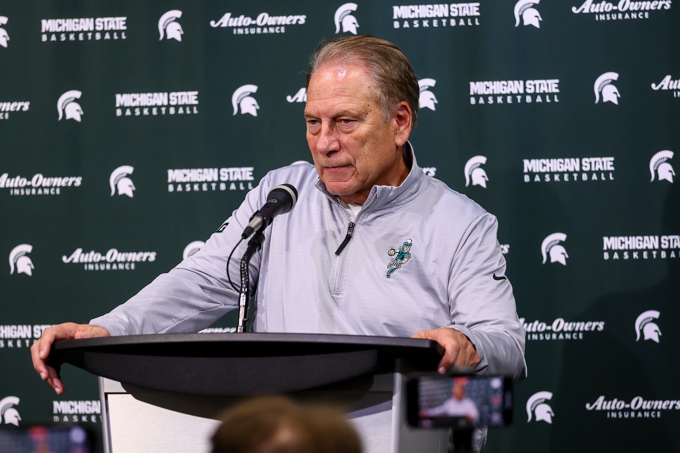 Tom Izzo previews No. 22 Michigan State's matchup with No. 14 Arkansas article image about John Calipari