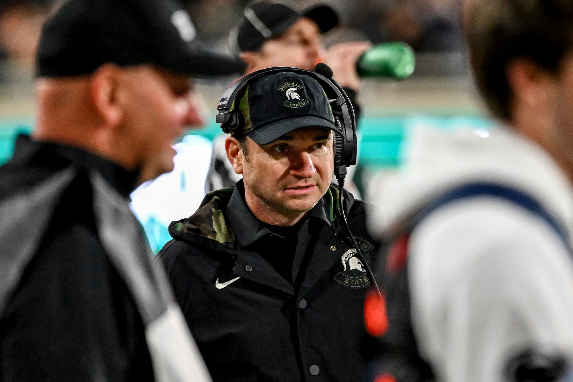 Jonathan Smith says he was unaware of NCAA investigations at time of hiring, and reflects on loss to Penn State article image about Michigan State