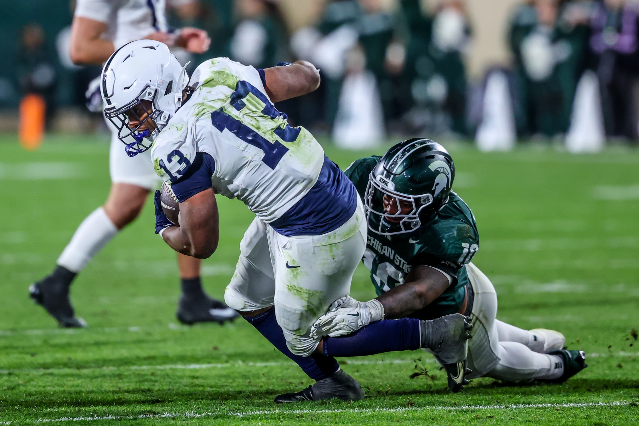 Pro Football Focus Grades for Michigan State's loss to Penn State article image about michigan state football