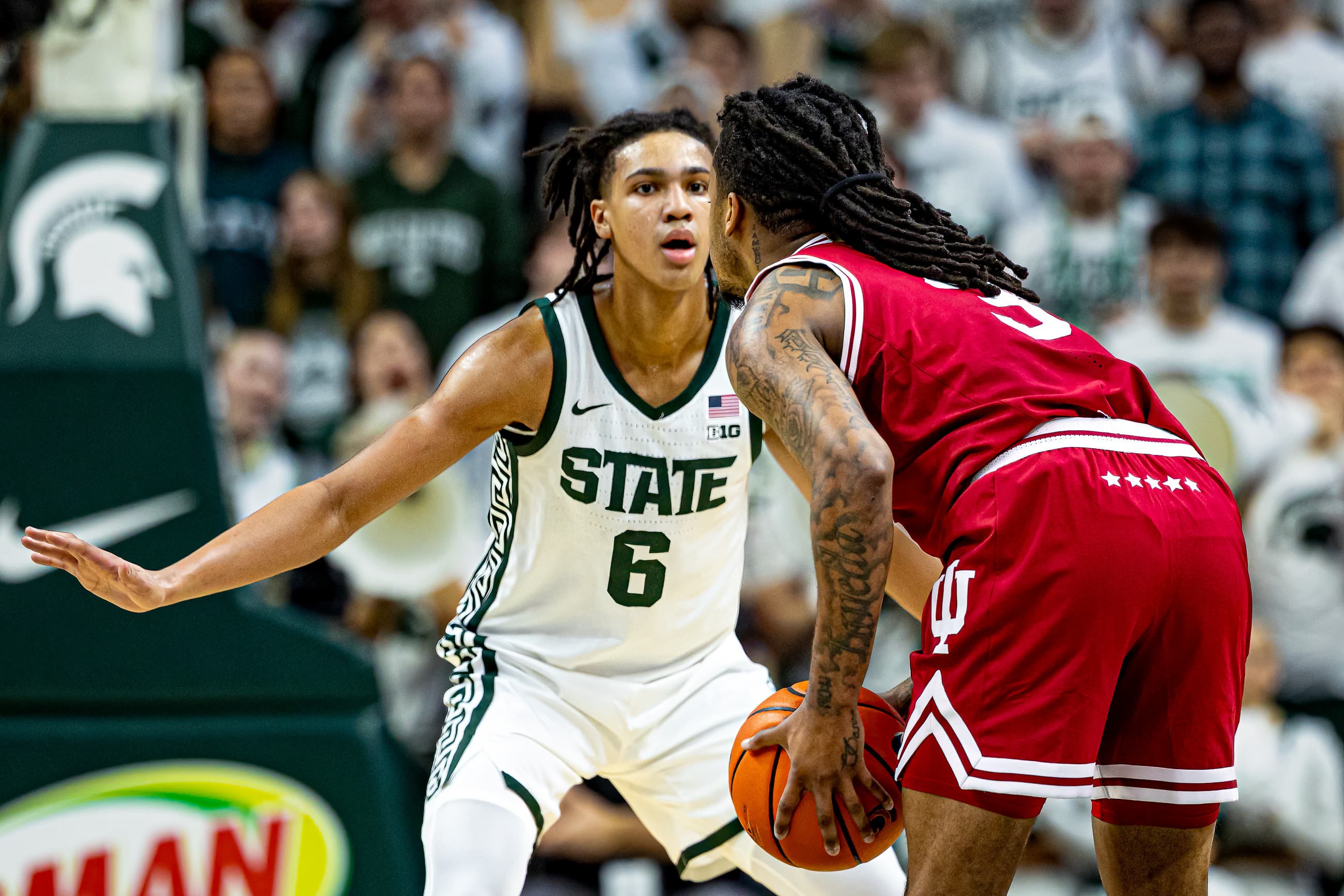 Why Jordan Scott's increased confidence may be the most important development of the season for Michigan State Basketball article image about Tom Izzo