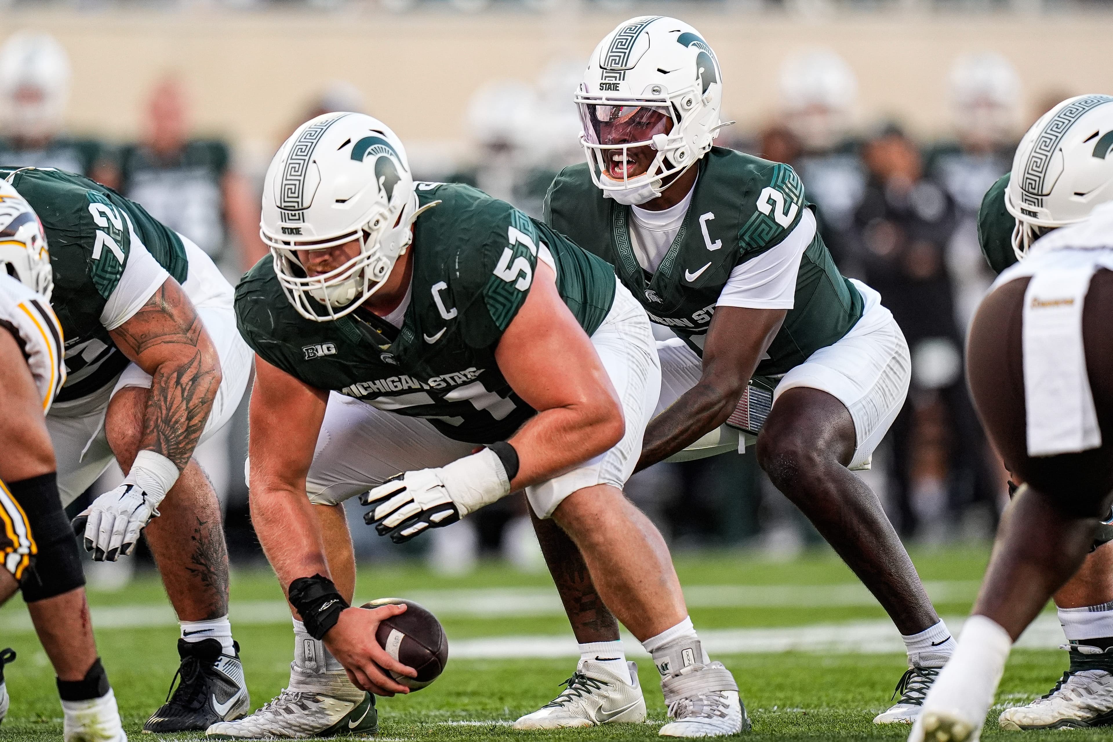 Michigan State' center Matt Gulbin ready to lead the Spartans in matchup with Nebraska article image from Spartans Illustrated