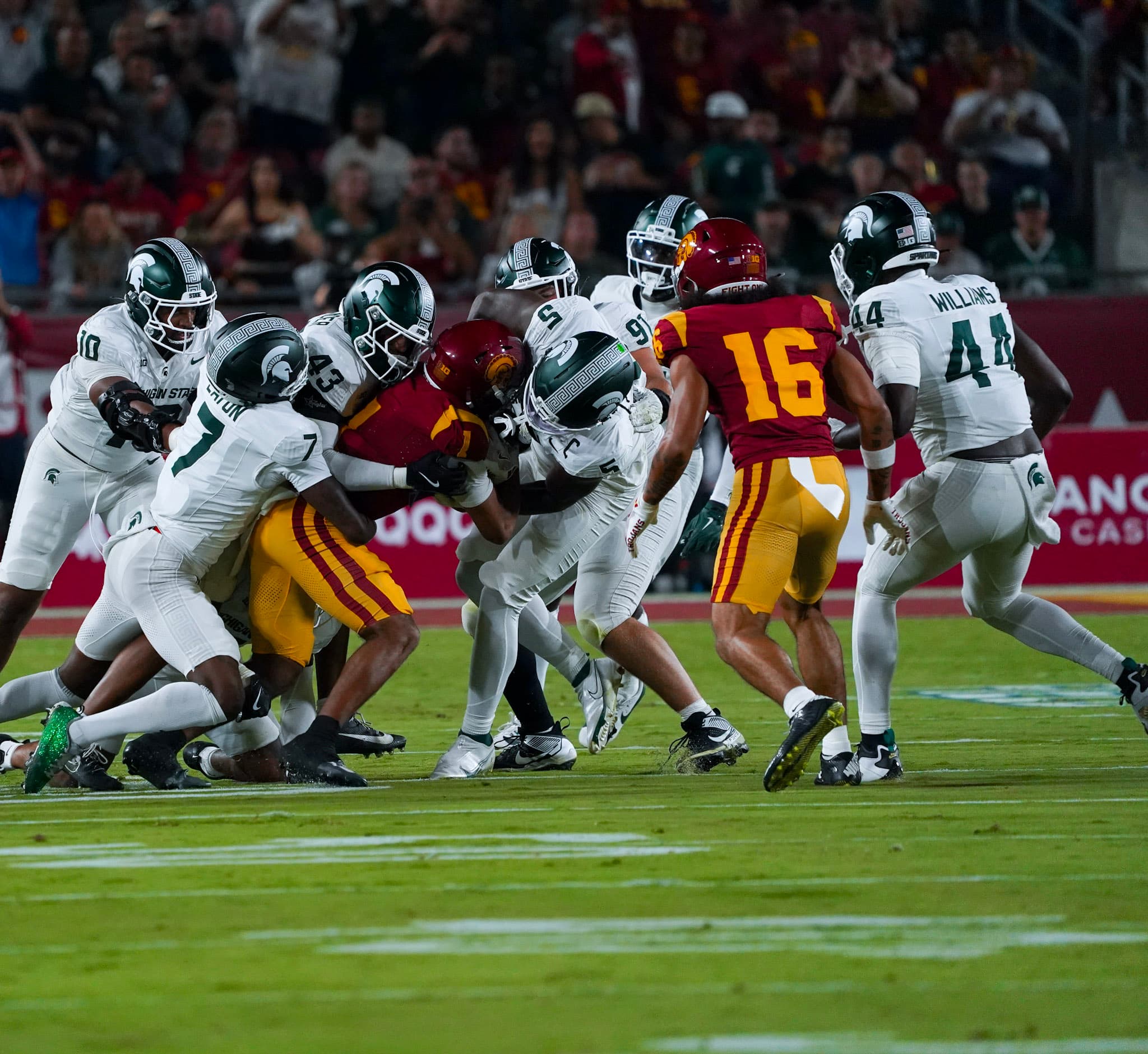 Death by Inches: The Spartans defensive unit is honing in on the fine details before the Nebraska matchup article image from Spartans Illustrated