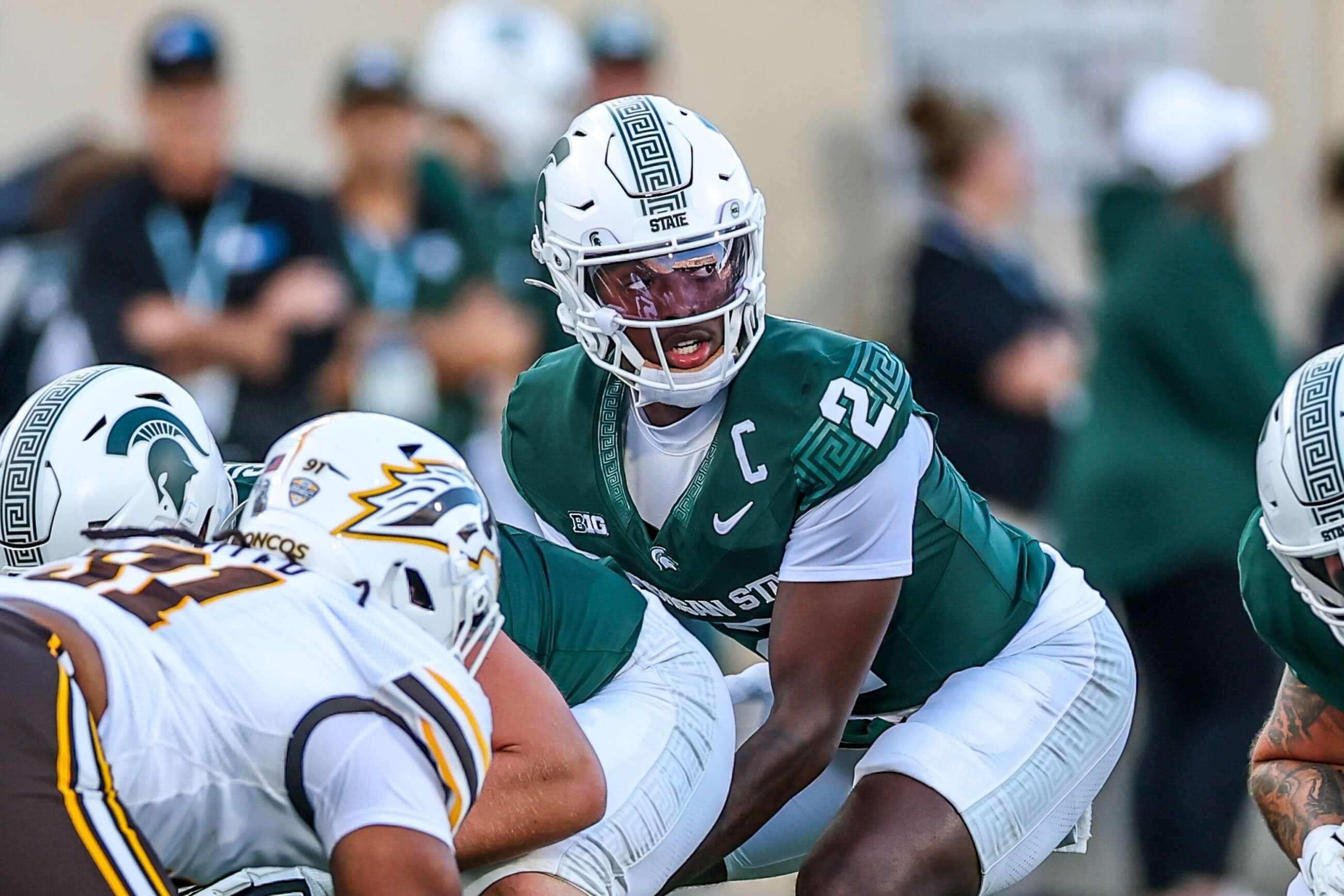 Aidan Chiles looks to flip the script against Boston College article image from Spartans Illustrated