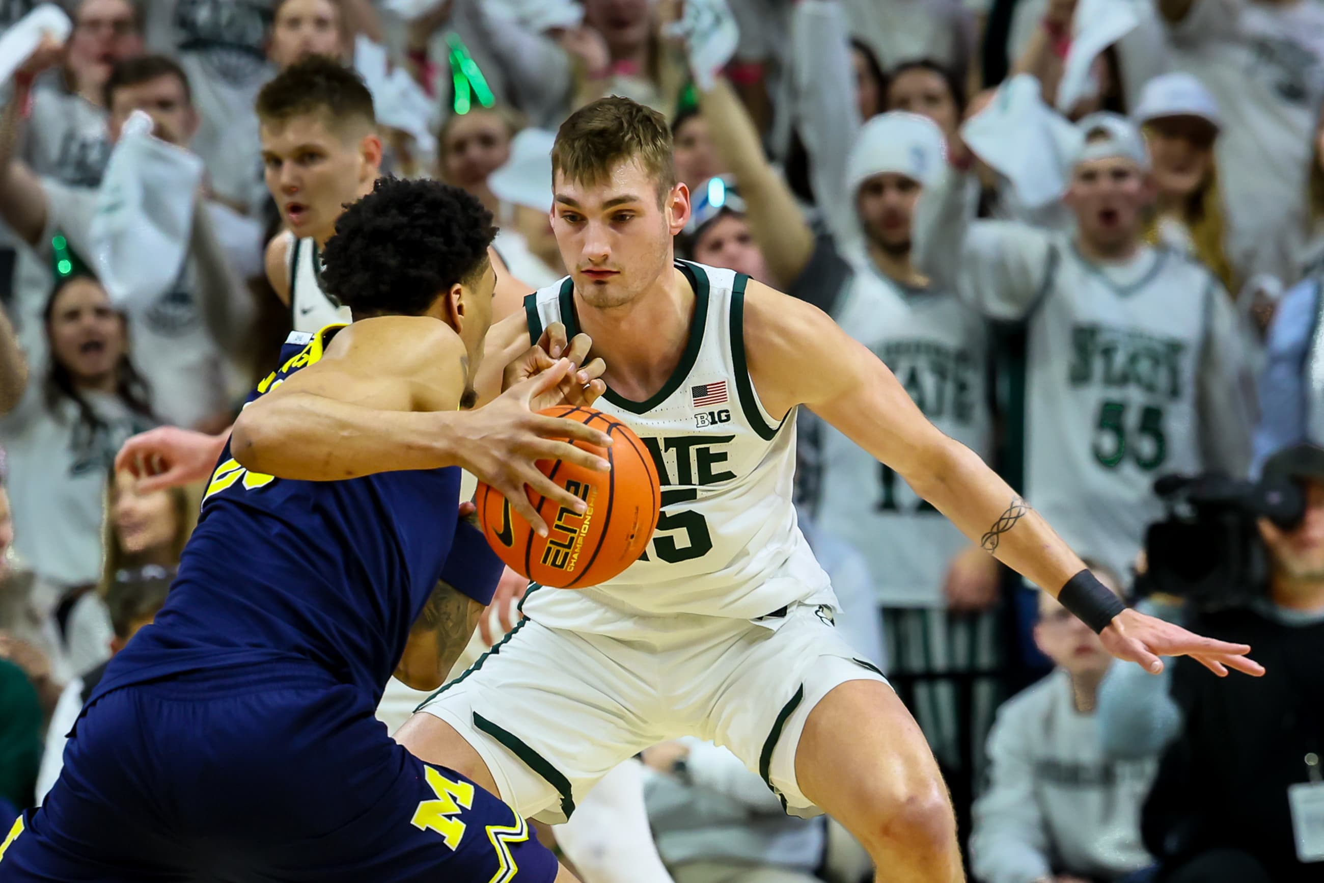 MSU's Carson Cooper discusses role as a captain and mentor after rivalry loss article image about Michigan State