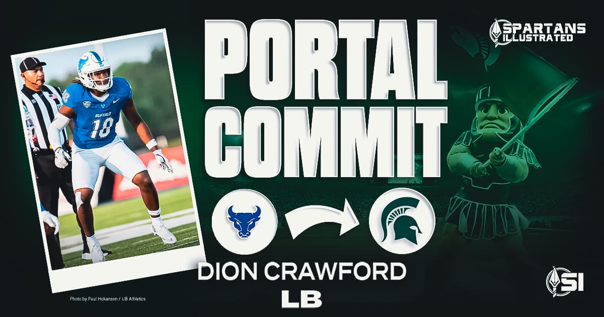 Michigan State football adds All-MAC Buffalo transfer linebacker Dion Crawford to defense article image about Joe Rossi