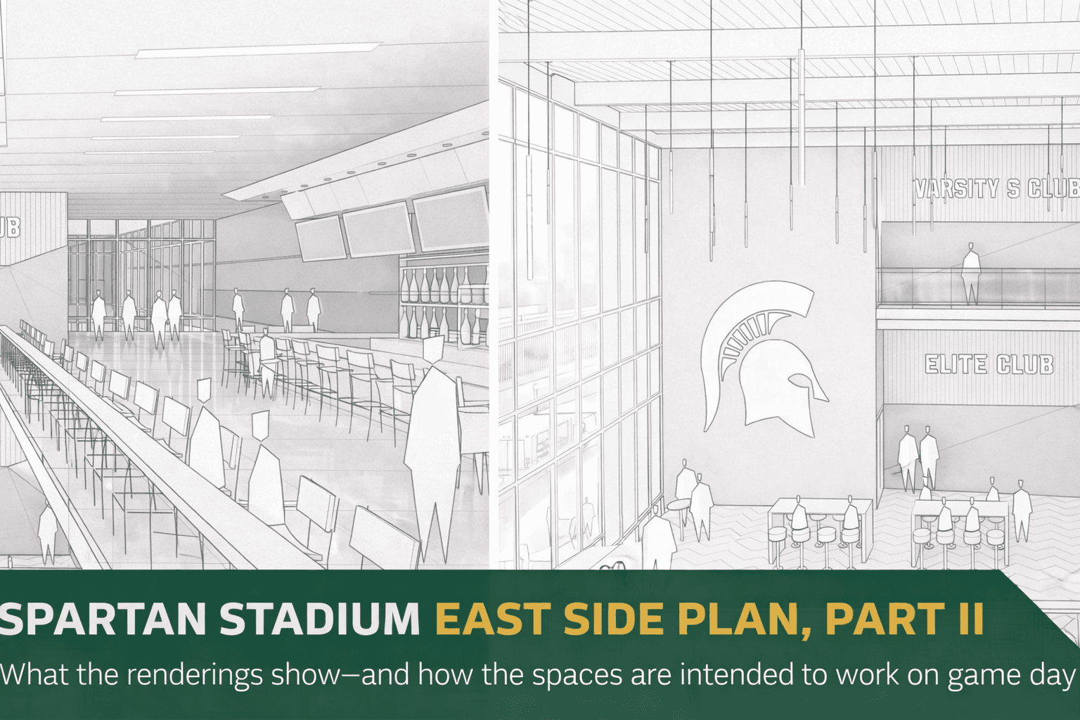 Part II (Photos): Inside Spartan Stadium’s east side renovation plan article image about Michigan State Football