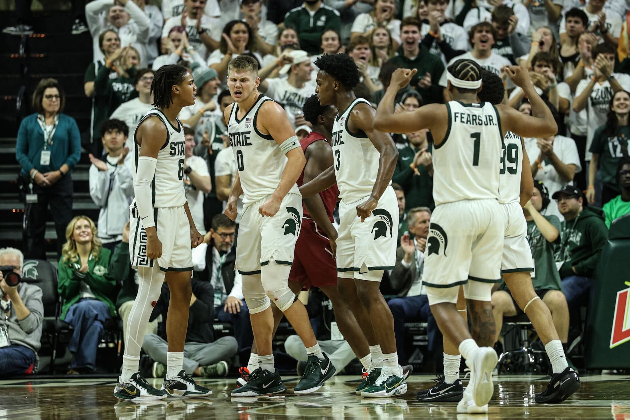 No. 22 Michigan State men's basketball defeats Colgate in season opener, 80-69 article image about Jaxon Kohler