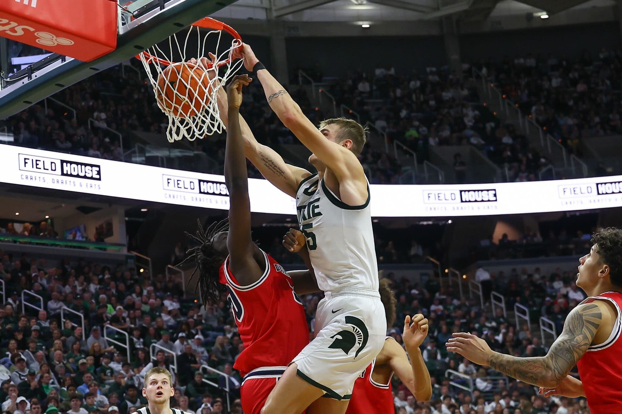 Michigan State rolls behind Jeremy Fears Jr.’s standout performance, cruises past Detroit Mercy, 84–56 article image about Mark Montgomery