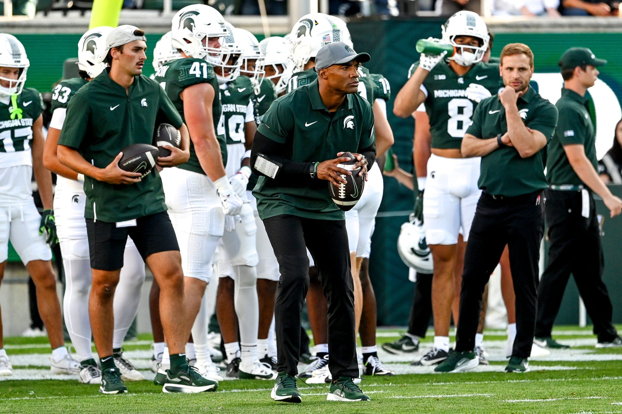 Pat Fitzgerald to retain safeties coach James Adams at Michigan State article image about Pete Thamel