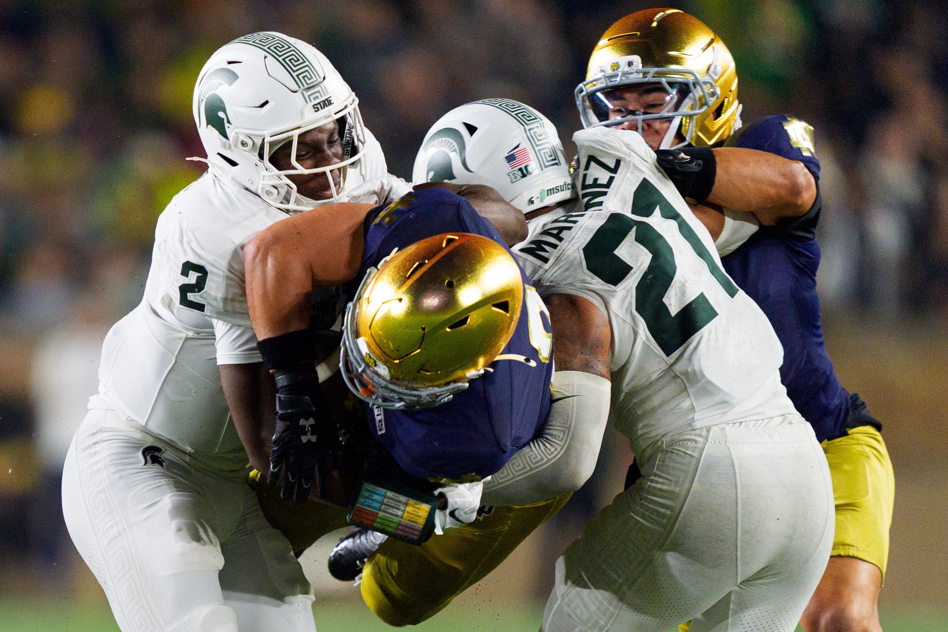 ANALYSIS: MSU proved it could compete at Notre Dame - Fitzgerald wanted proof it could win article image about Michigan State Football