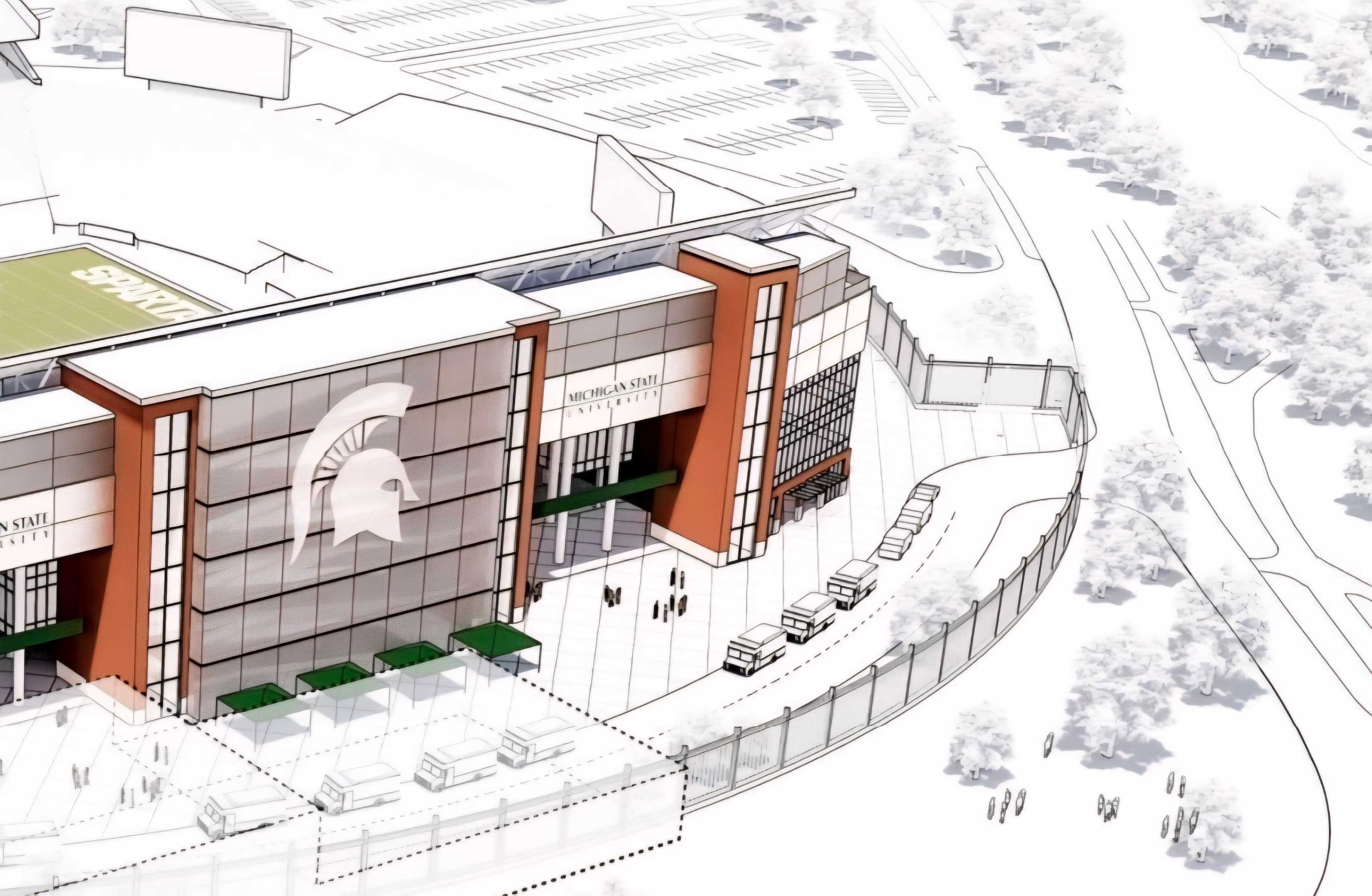 Inside Michigan State’s plan to rebuild Spartan Stadium’s east side article image about Michigan State Football